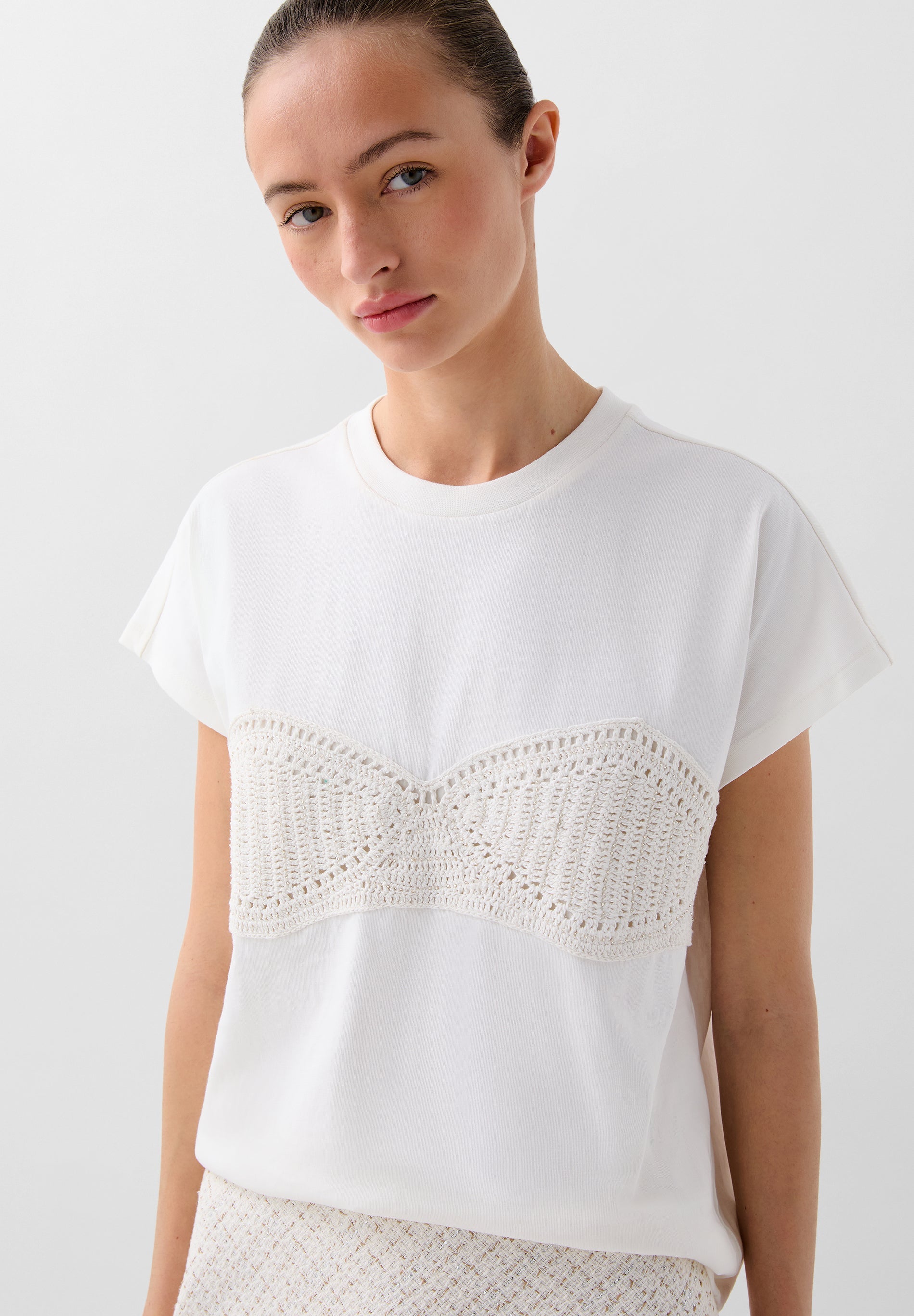 T-SHIRT PORMENOR CROCHET