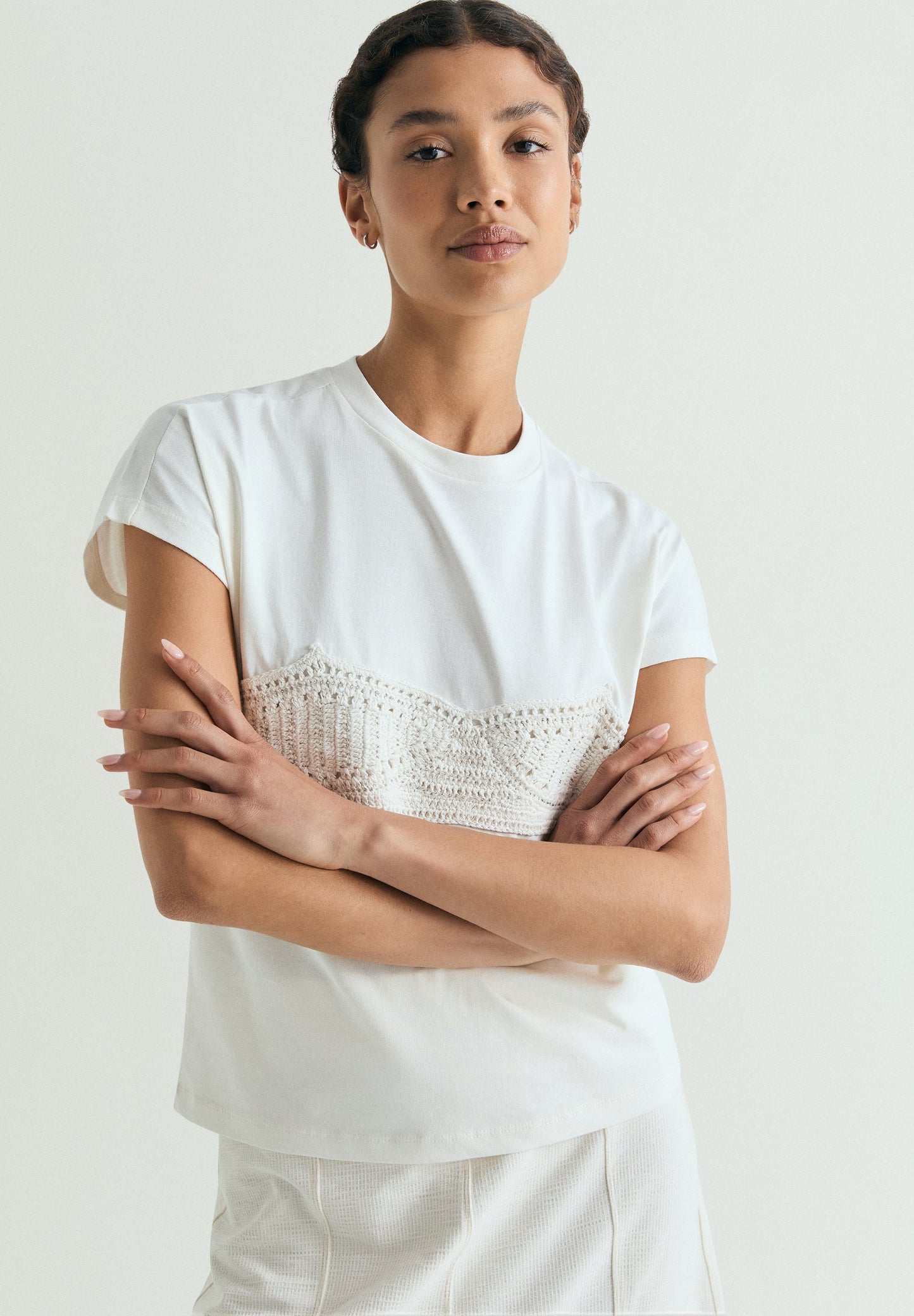 T-SHIRT PORMENOR CROCHET