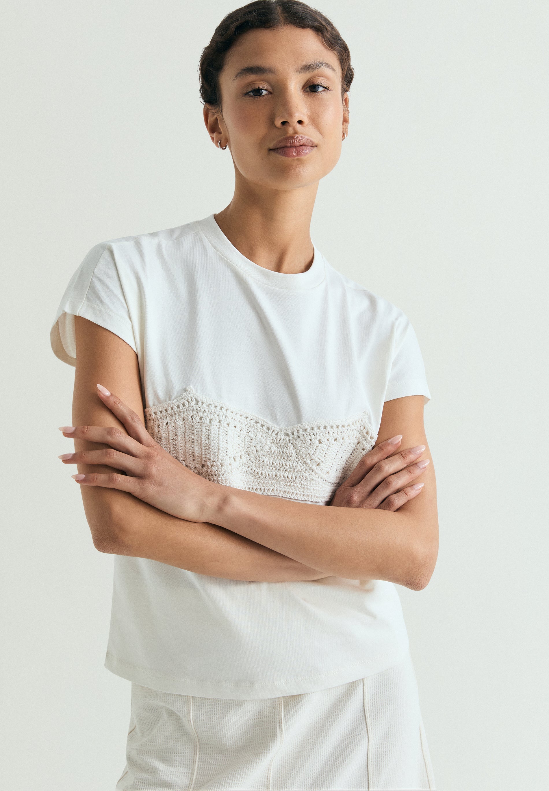 T-SHIRT PORMENOR CROCHET