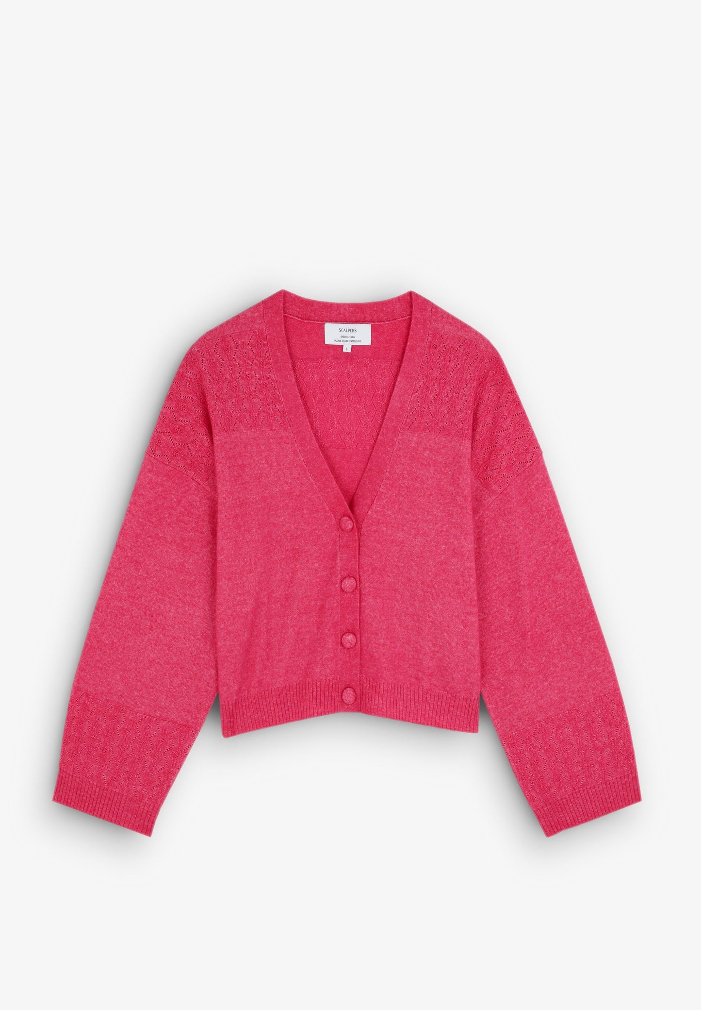 CARDIGAN COM DECOTE EM BICO