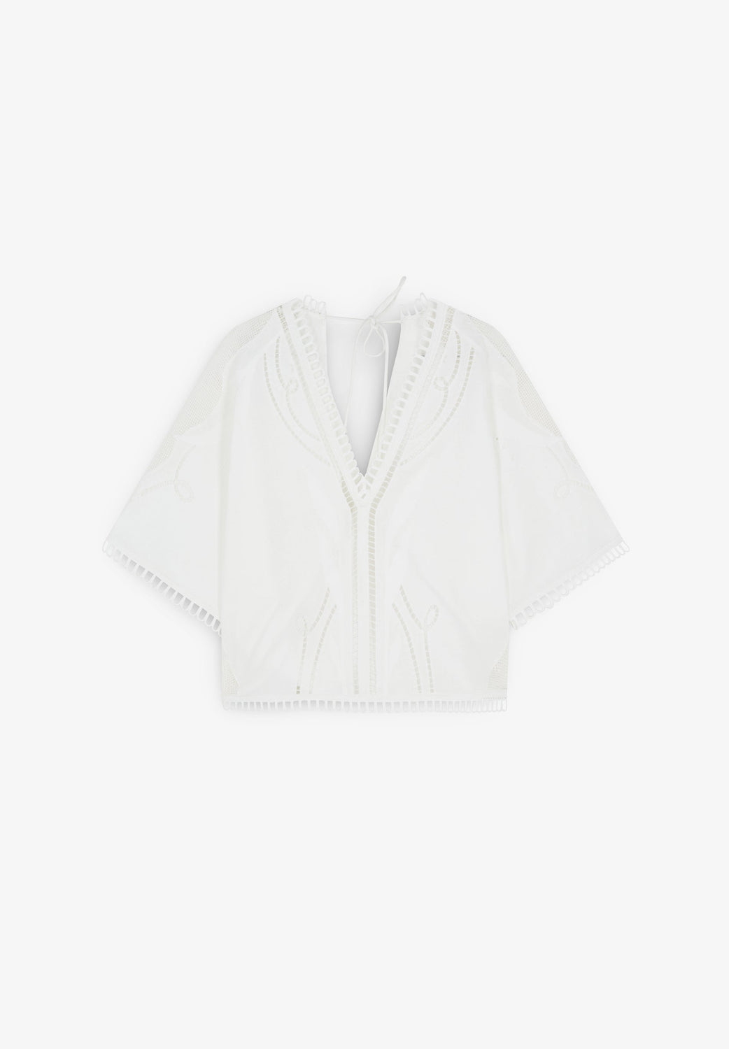 BLUSA DETALLES ENCAJE - Scalpers