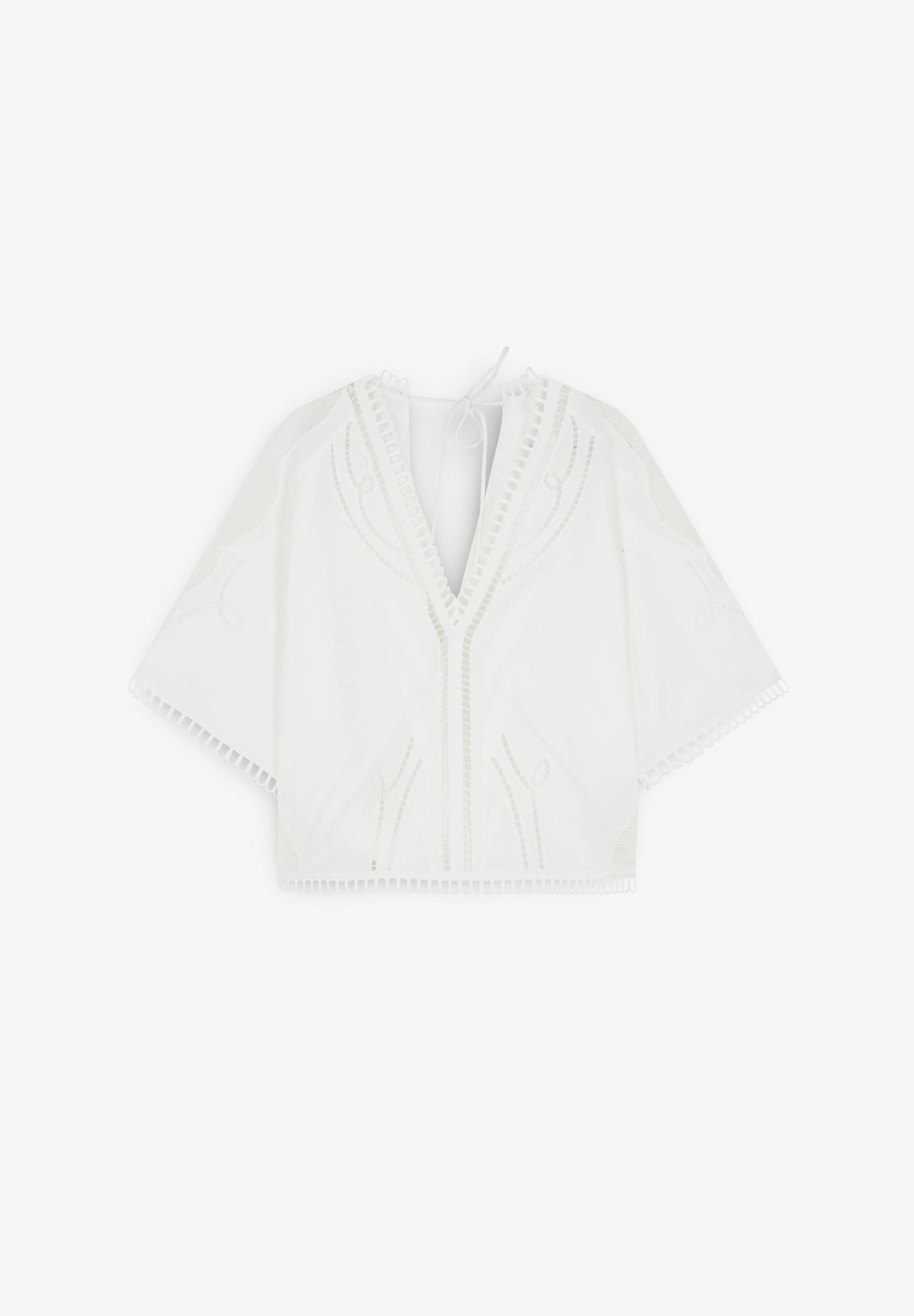 BLUSA DETALLES ENCAJE - Scalpers
