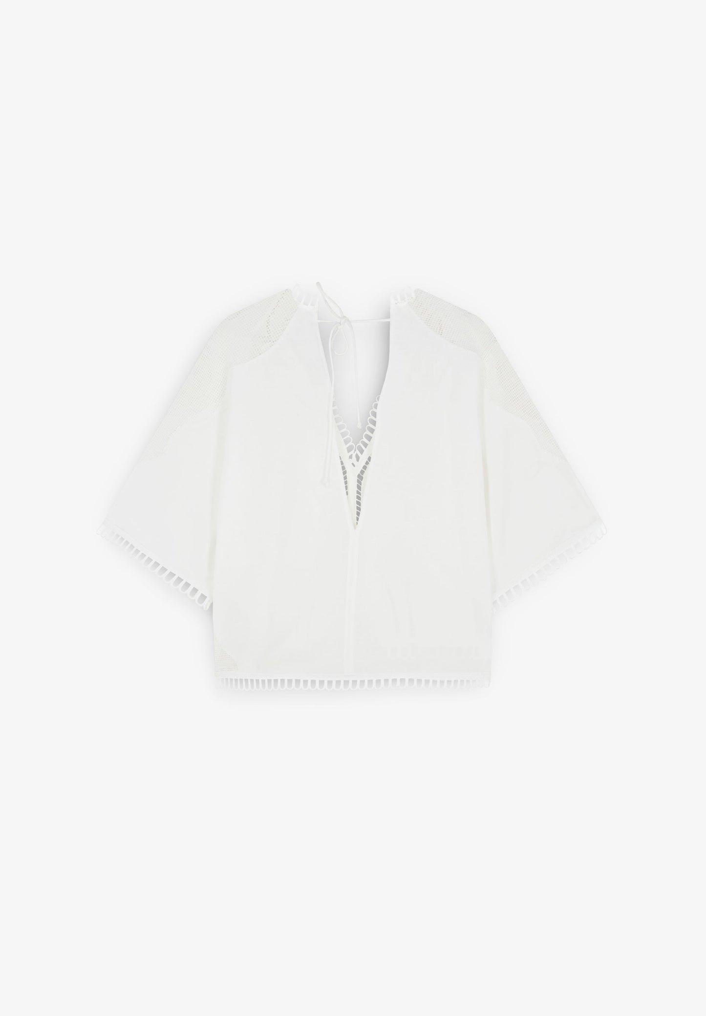 BLUSA DETALLES ENCAJE - Scalpers