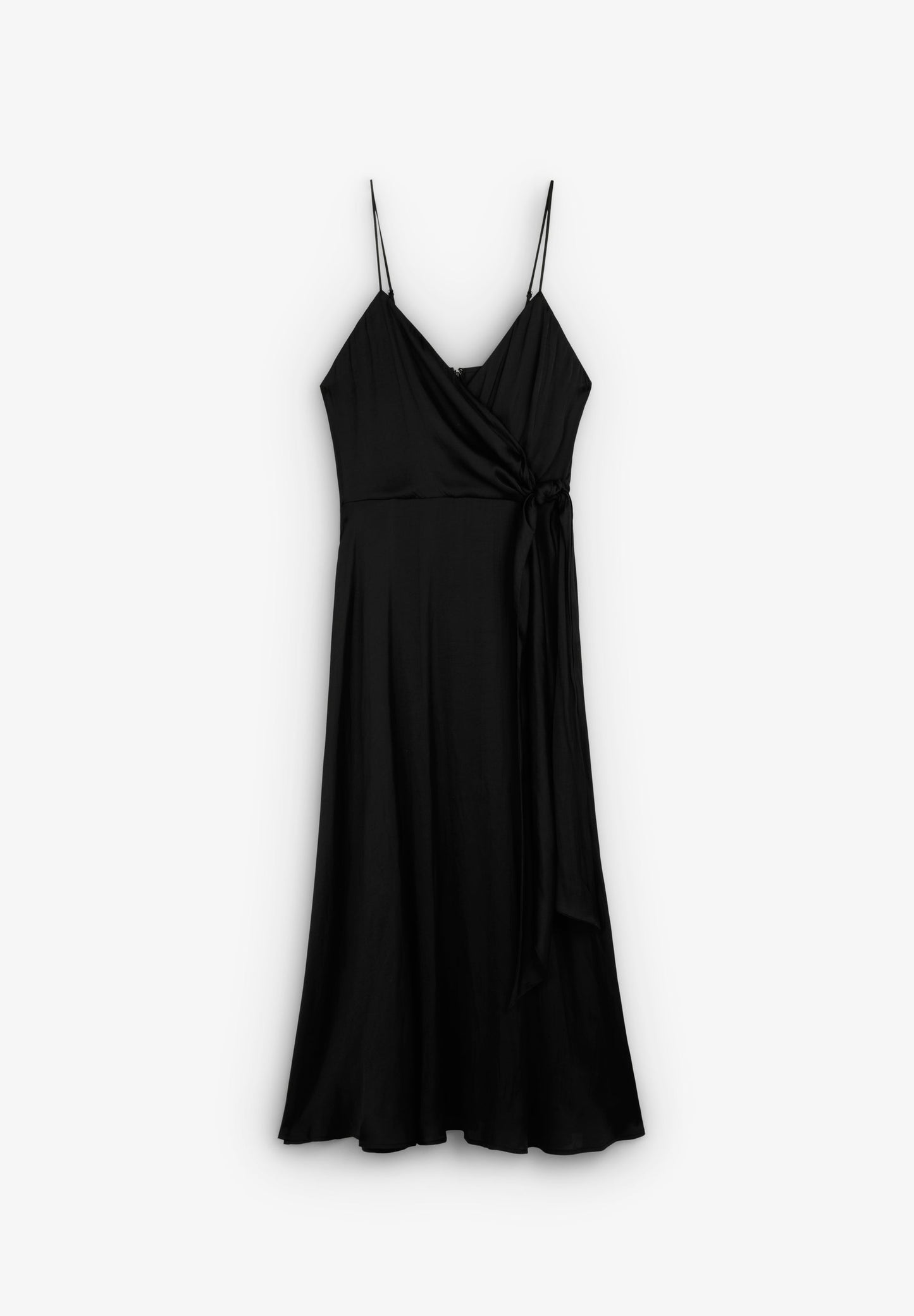 VESTIDO COM DECOTE ASSIMÉTRICO