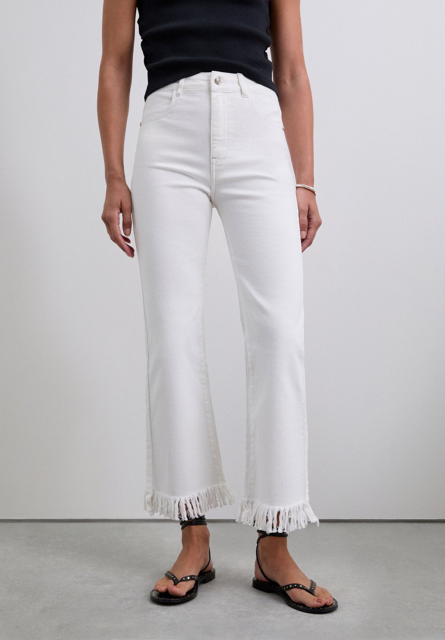 CALÇAS DENIM RIVET SHELL