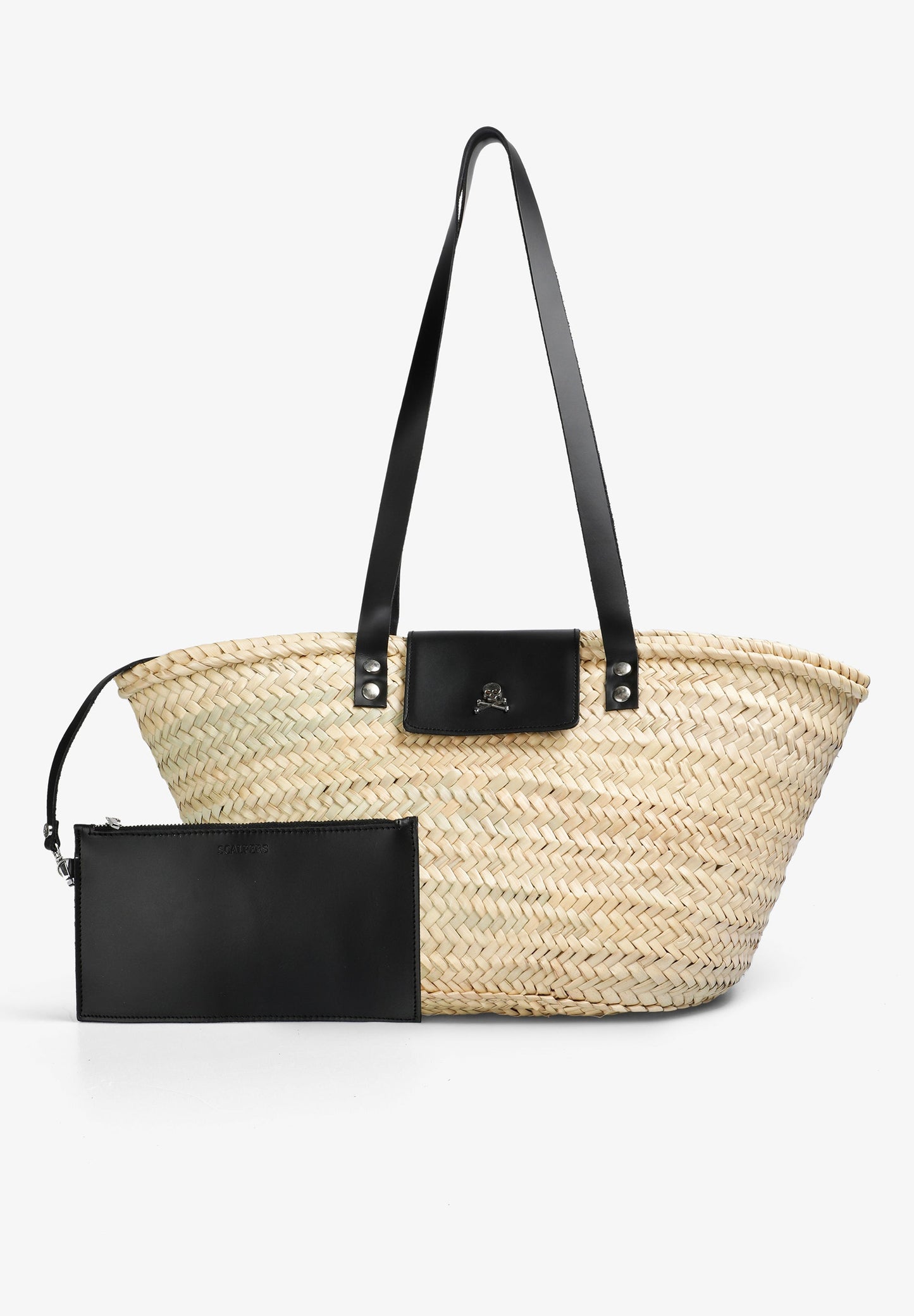 BOLSA TIPO CESTA RÁFIA | GRANDE