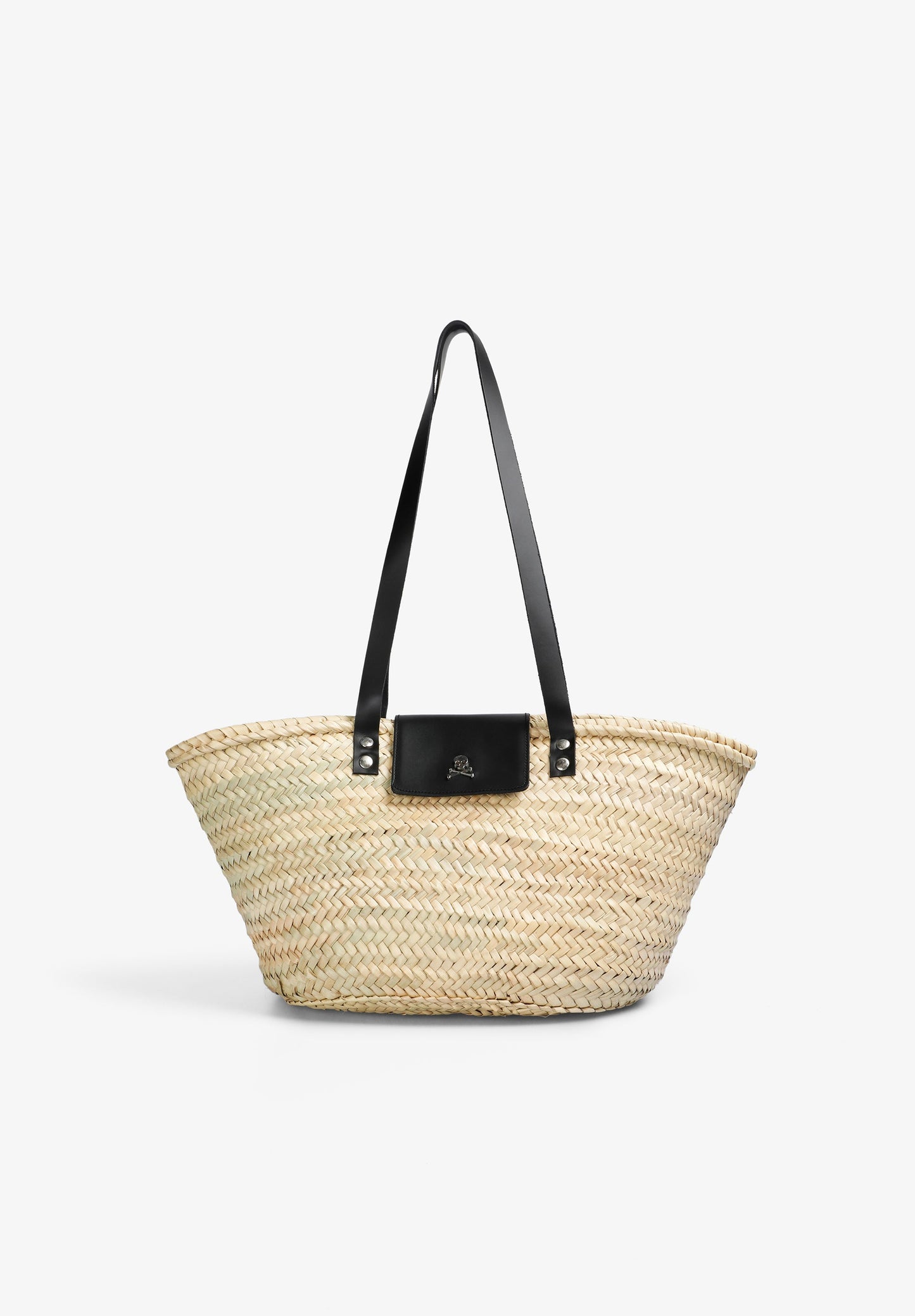 BOLSA TIPO CESTA RÁFIA