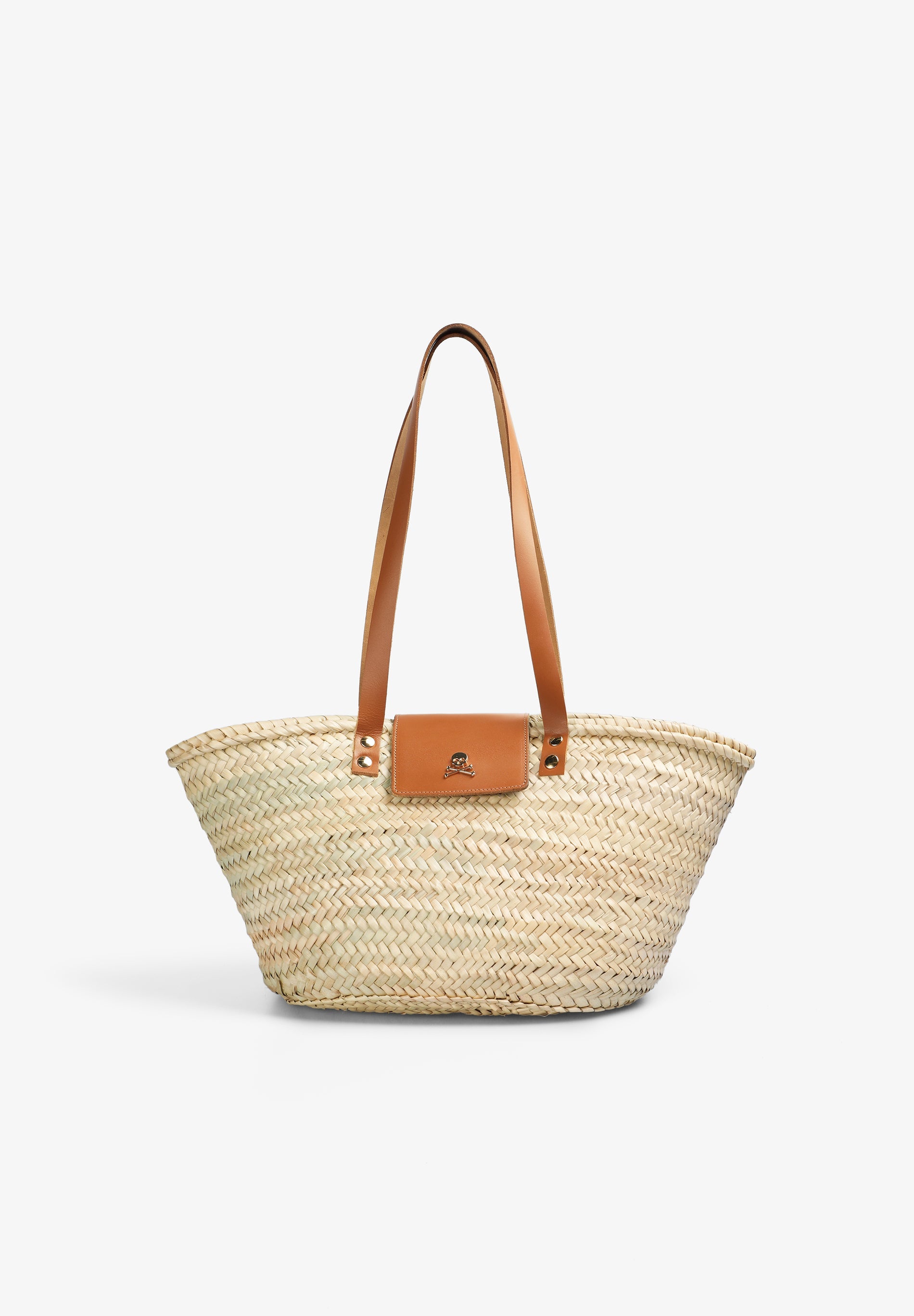 BOLSA TIPO CESTA RÁFIA