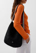 BOLSA CUBO RÁFIA BICOLOR