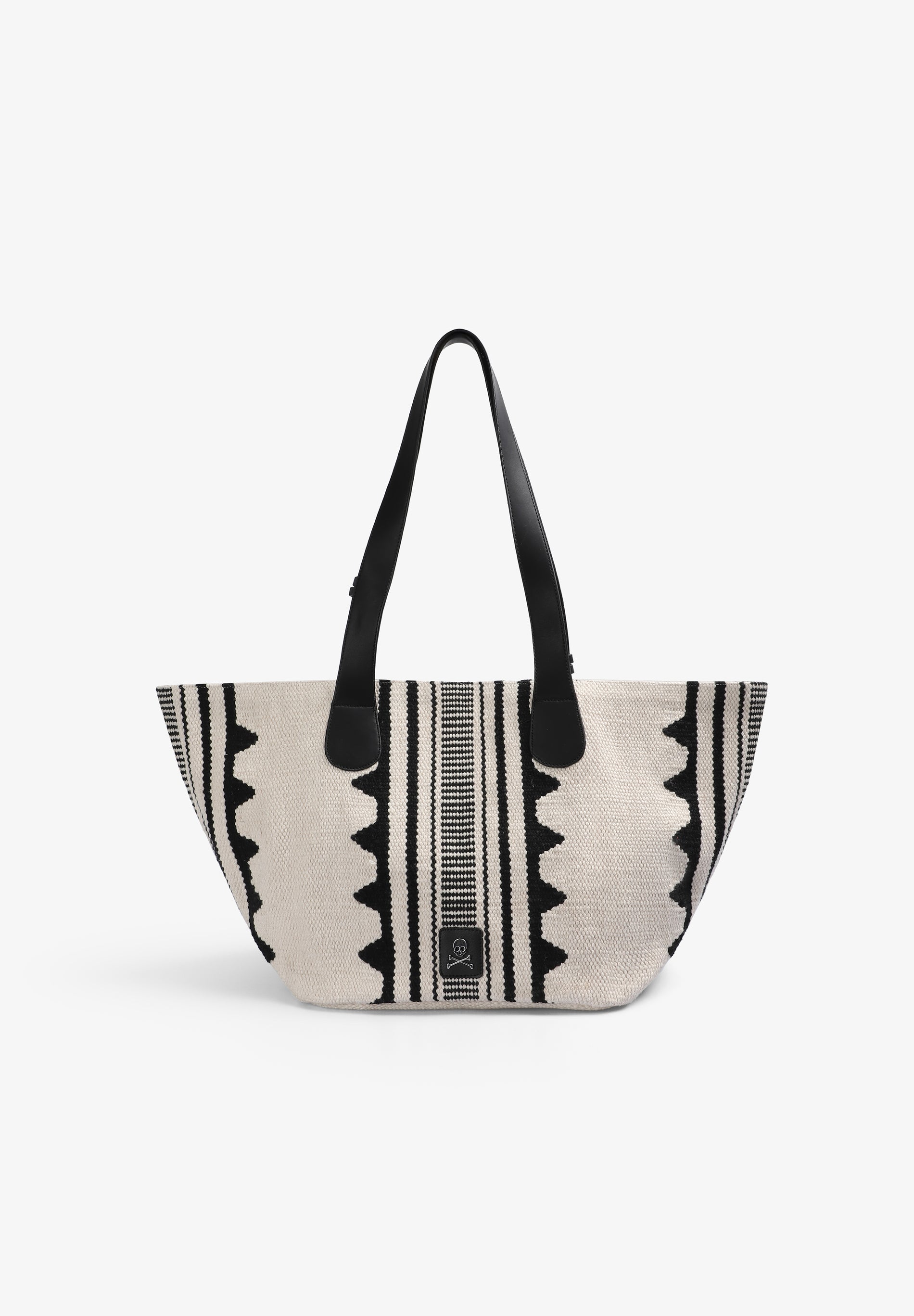 BOLSA TOTE BAG COM PADRÃO ÉTNICO