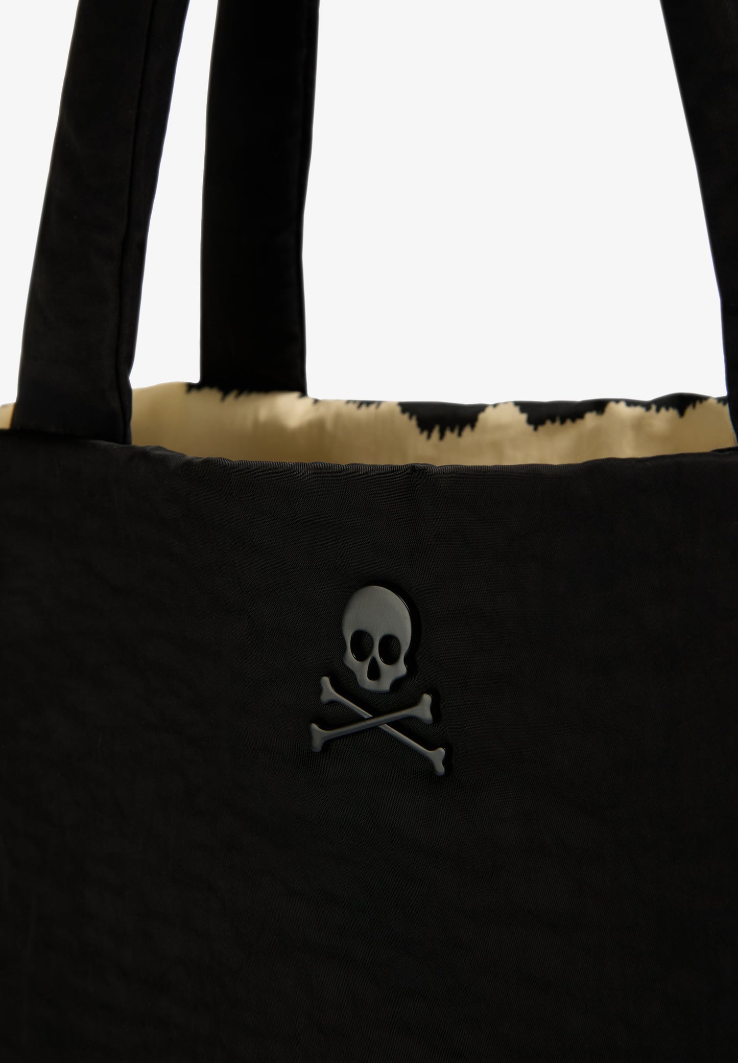 BOLSA TOTE BAG REVERSÍVEL COM ESTAMPADO ANIMAL