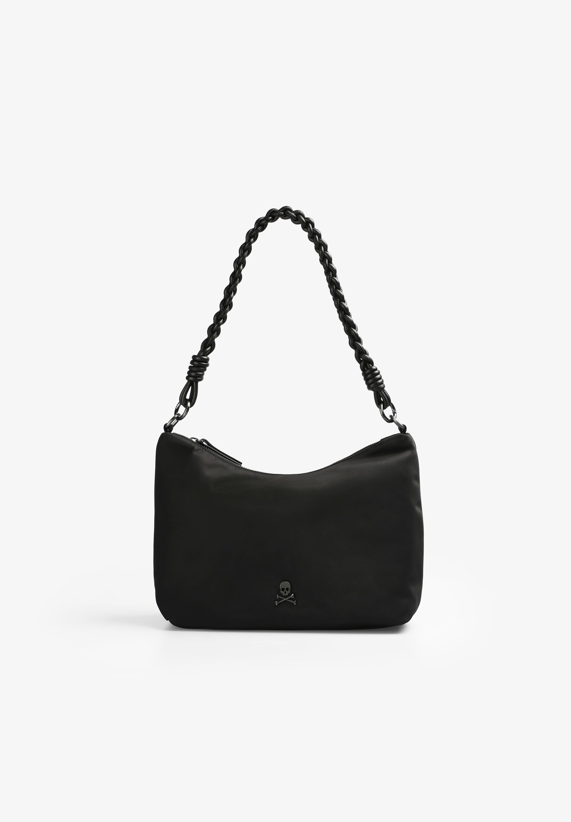 BOLSA DE OMBRO DE ALÇA ENTRANÇADA