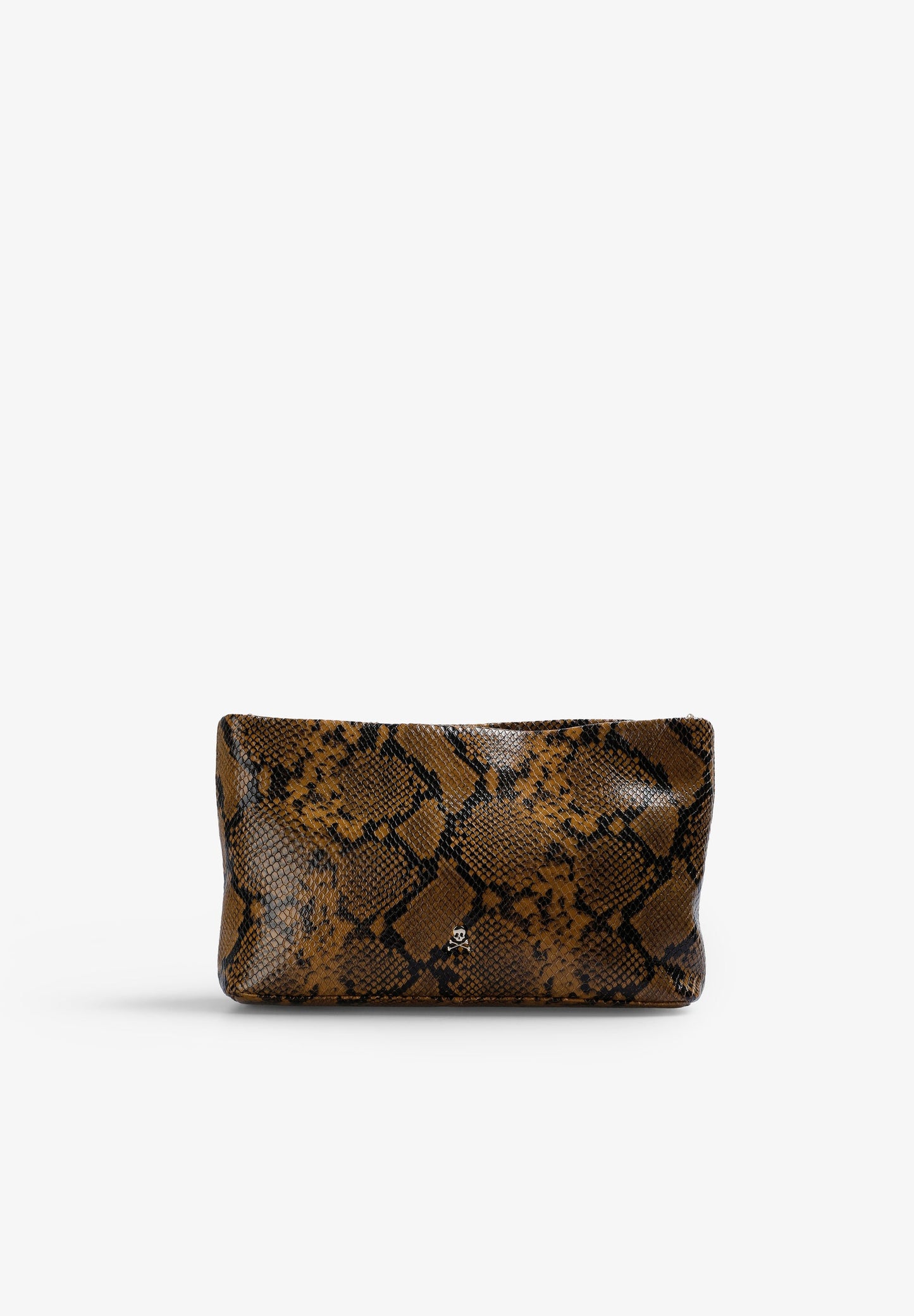 BOLSA EM PELE CLUTCH ESTAMPADO ANIMAL
