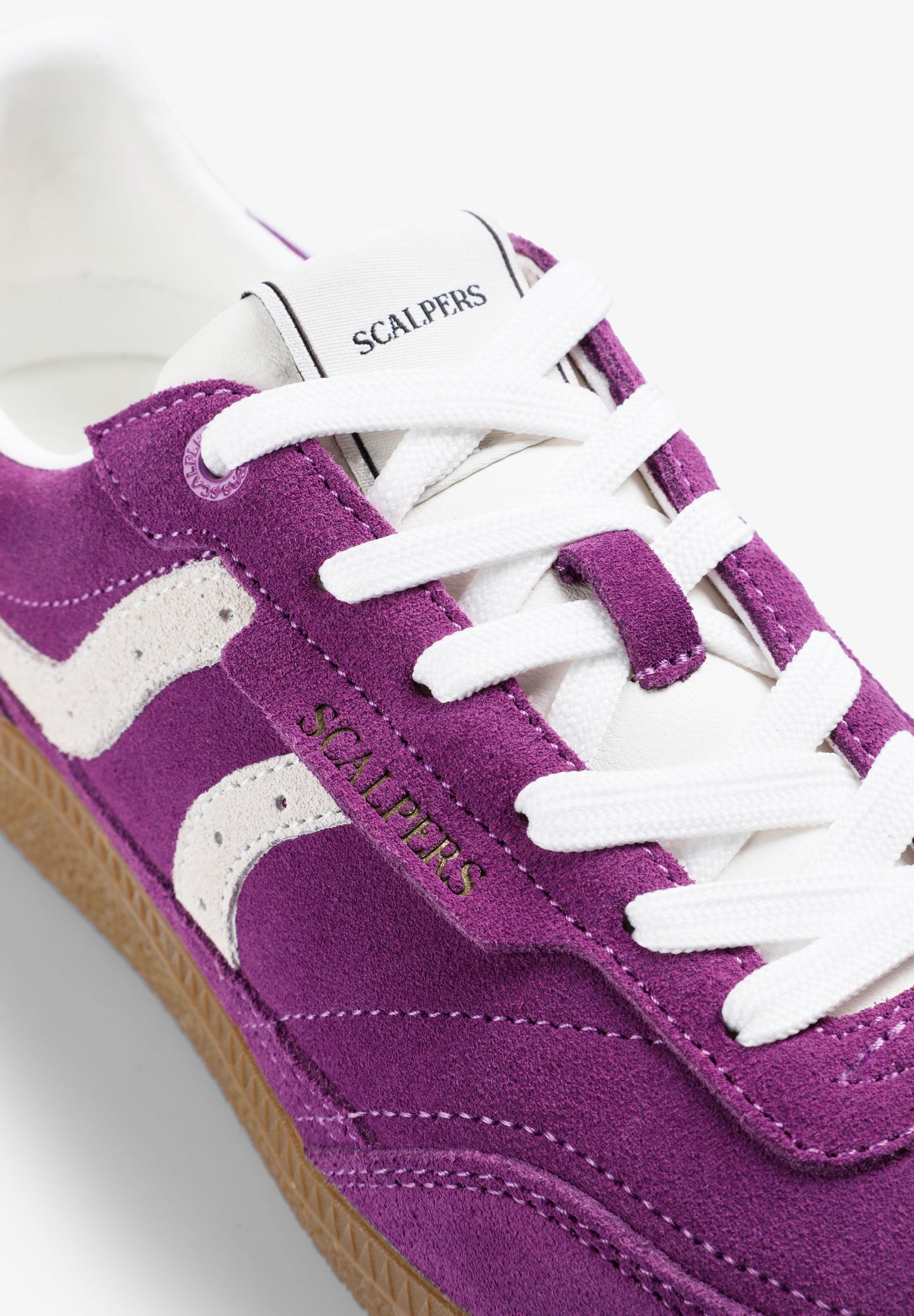 SAPATILHAS BICOLORES EM PELE