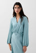 BLUSA COM TEXTURA FLUIDA