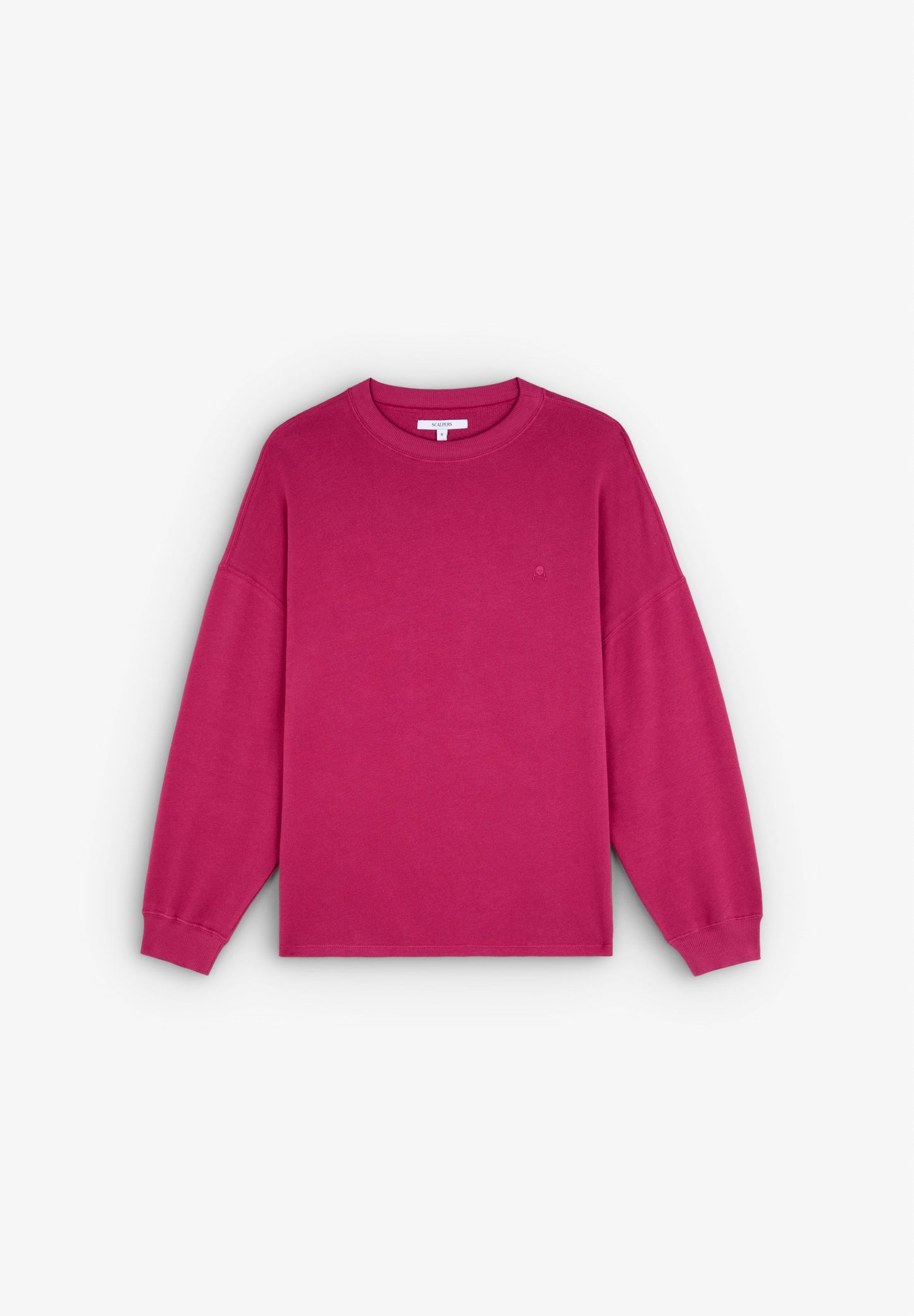 SWEATSHIRT COM SKULL BORDADA NO TOM