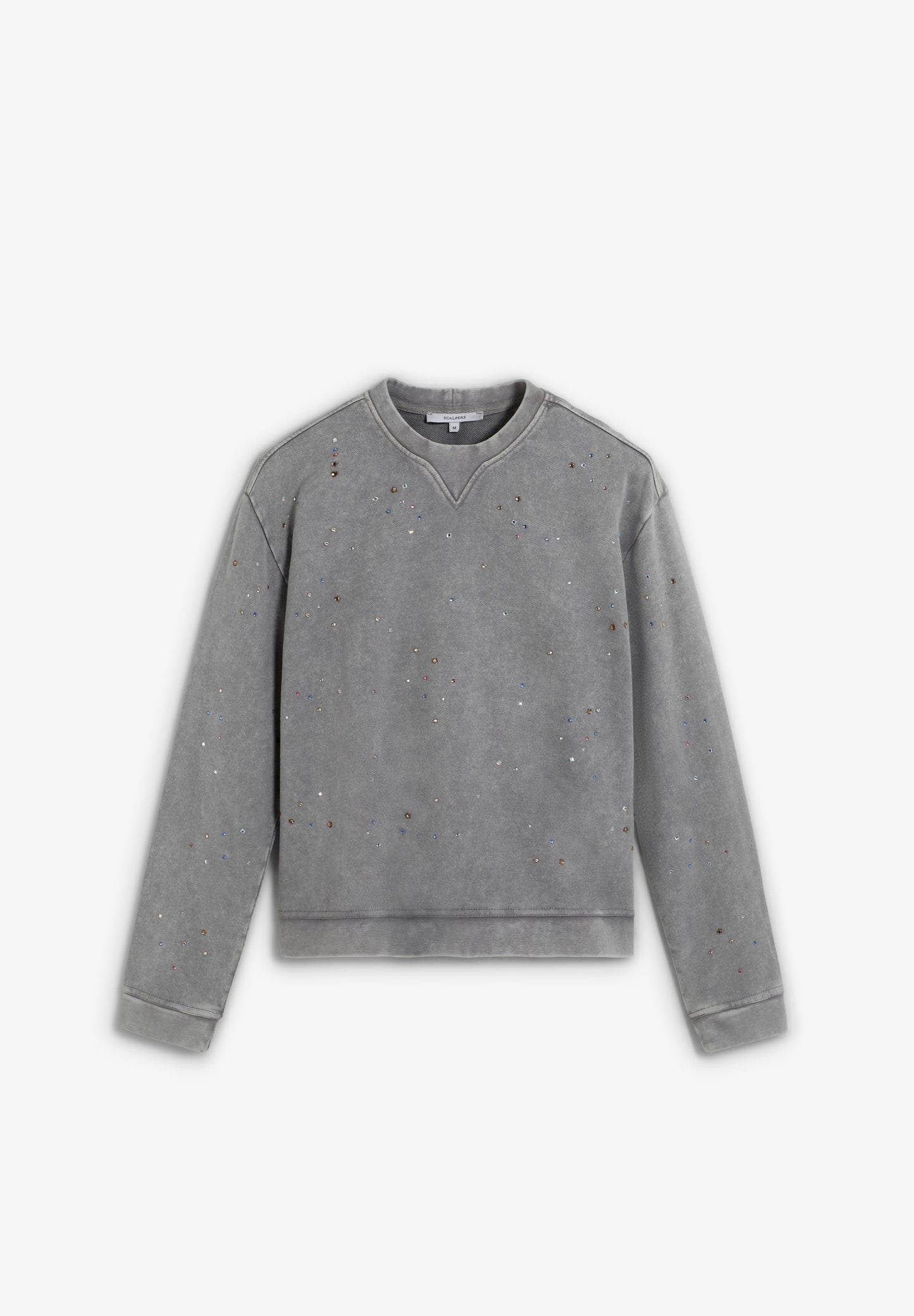 SCMULTISTUDS AOP SWEATER