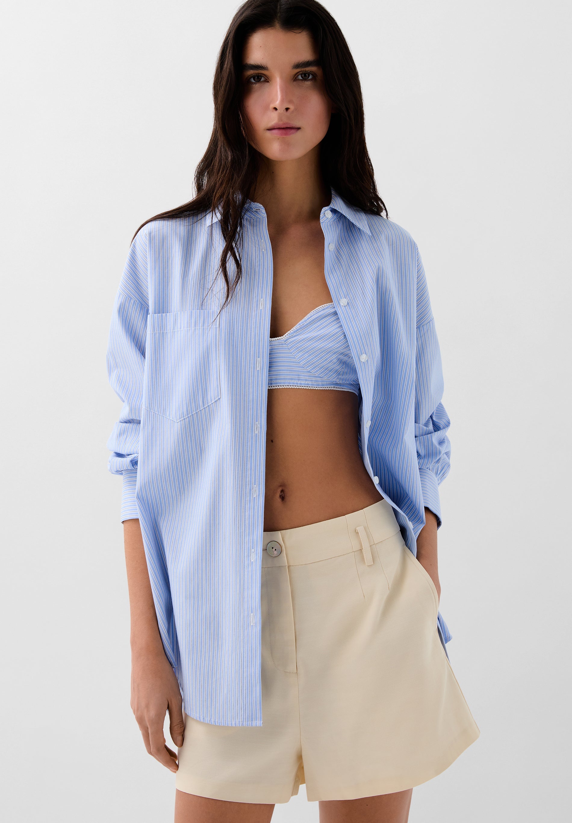 CAMISA ÀS RISCAS TOP