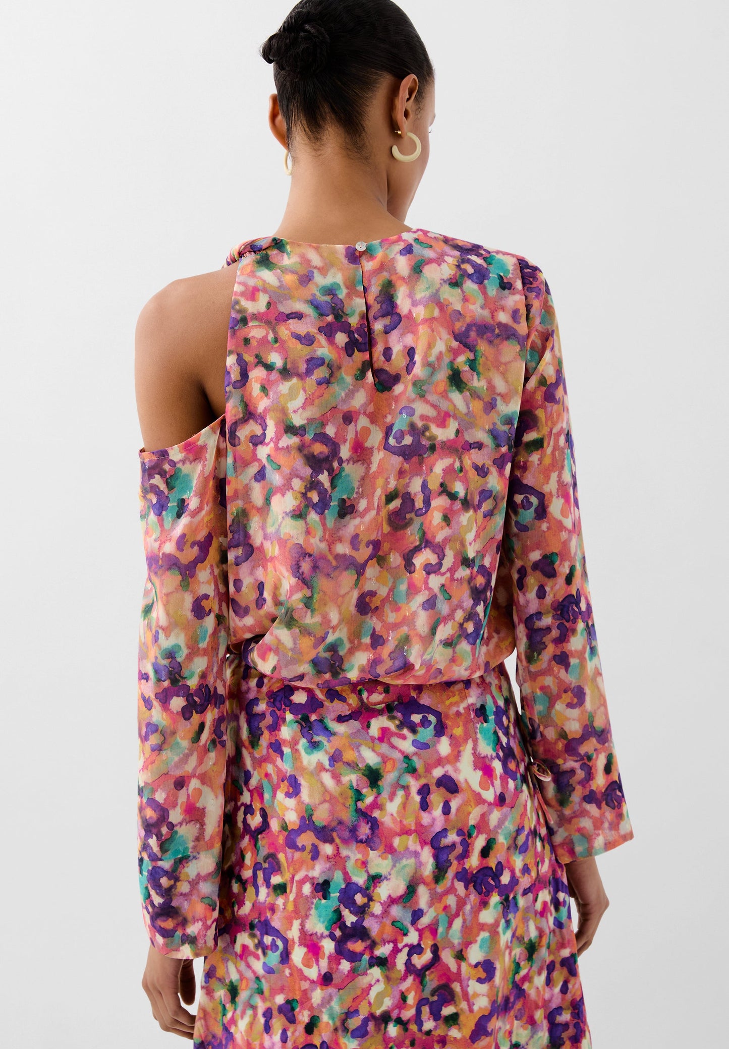 BLUSA LAÇOS COM PADRÃO