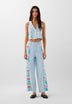 JEANS CULOTTE CO BORDADO