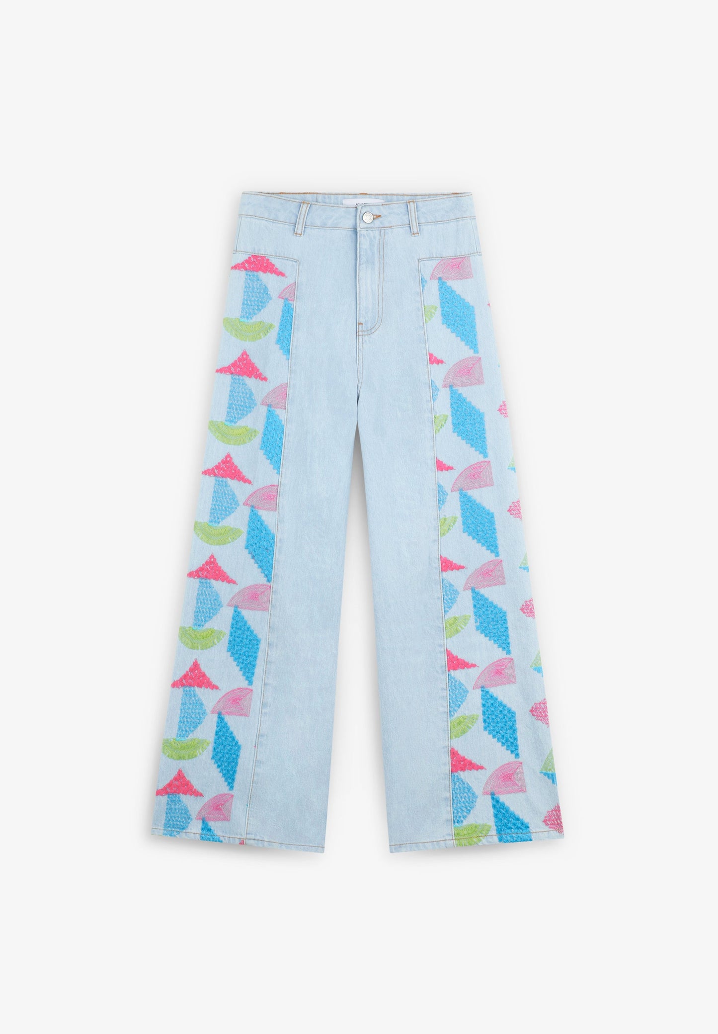 JEANS CULOTTE CO BORDADO