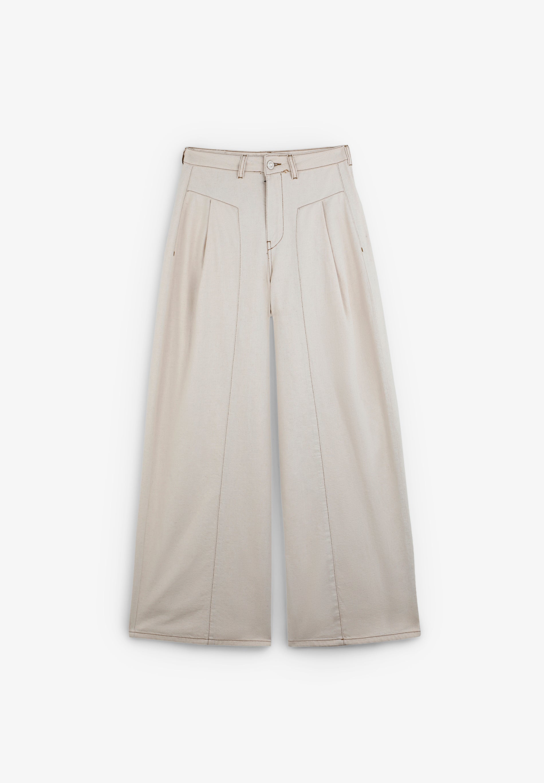 CALÇAS DENIM COM COSTURA