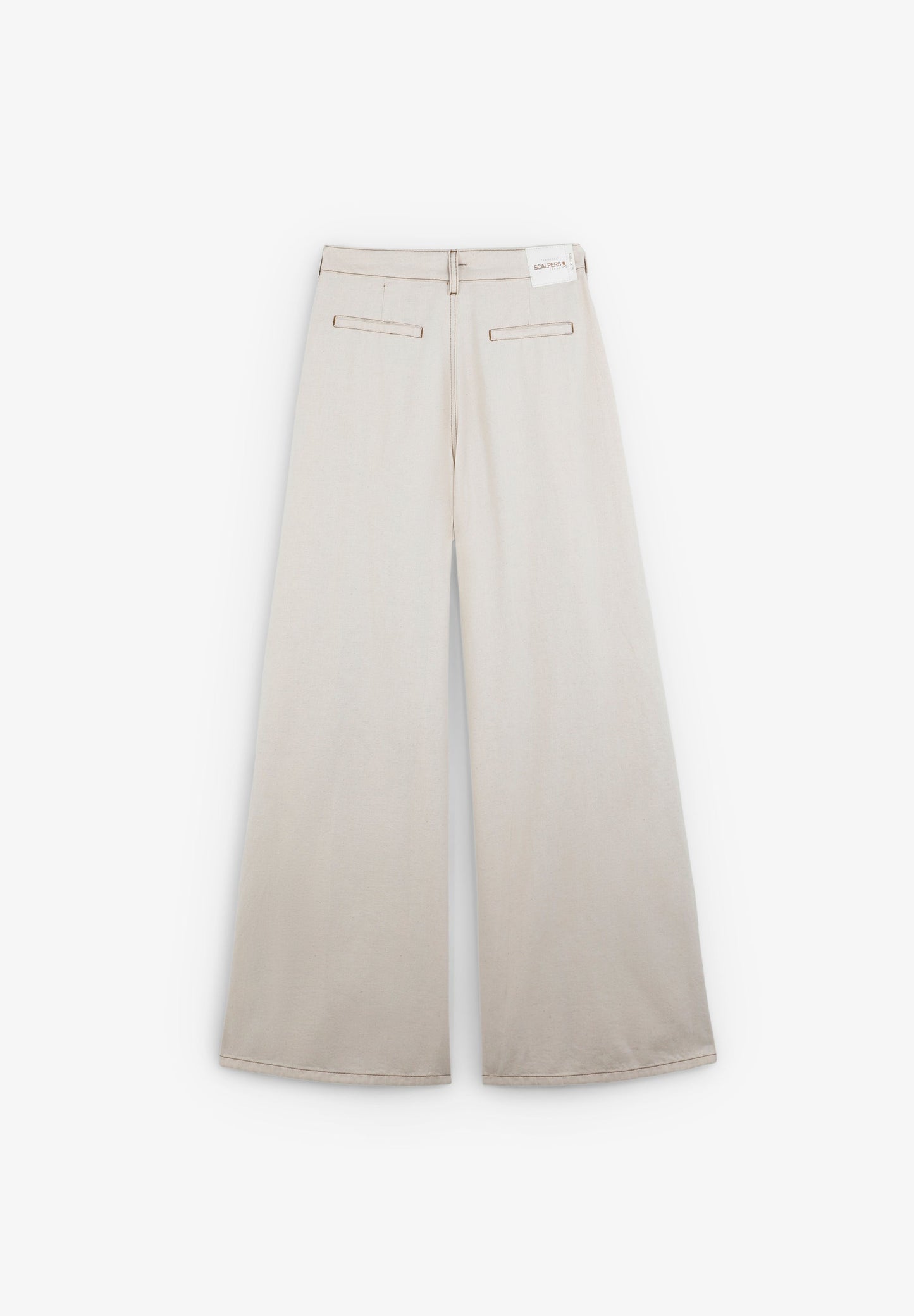 SCCULOTTE PLEAT DENIM PANT