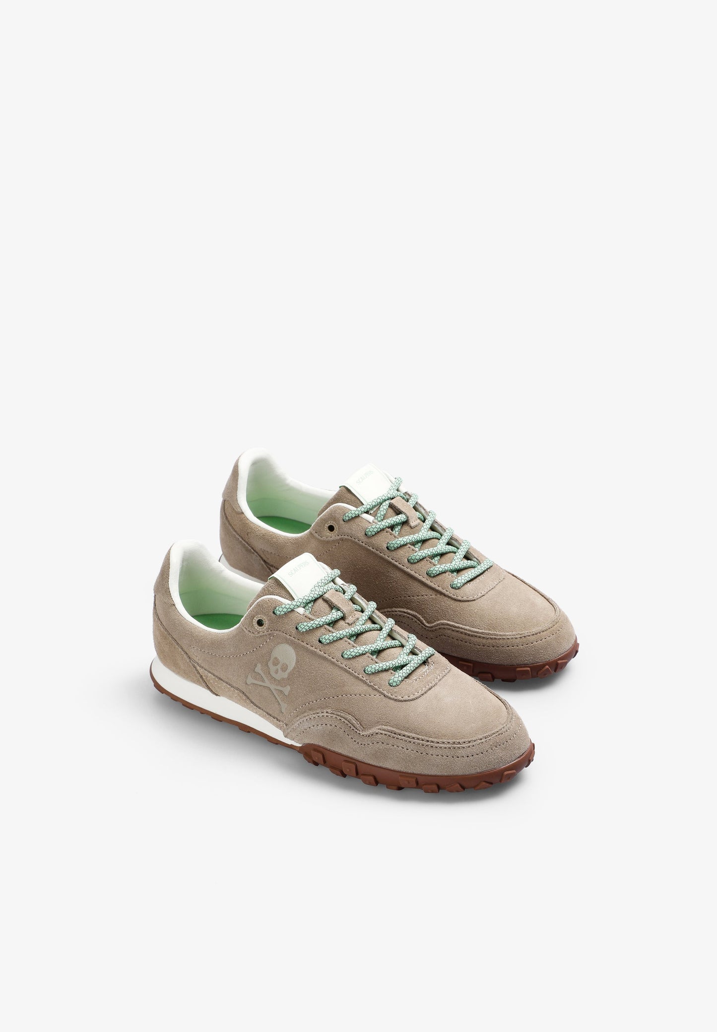 SAPATILHAS RÉTRO 100% PELE