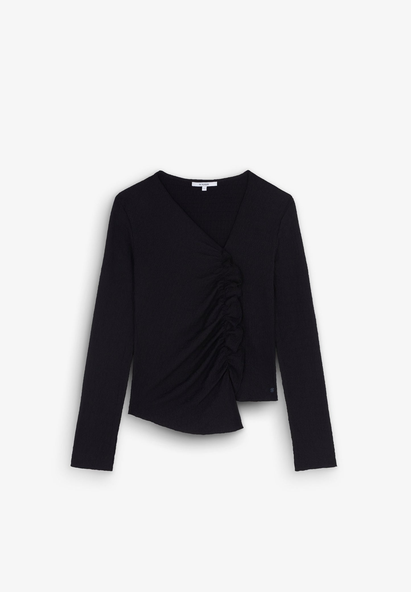 TOP DECOTE ASSIMÉTRICO