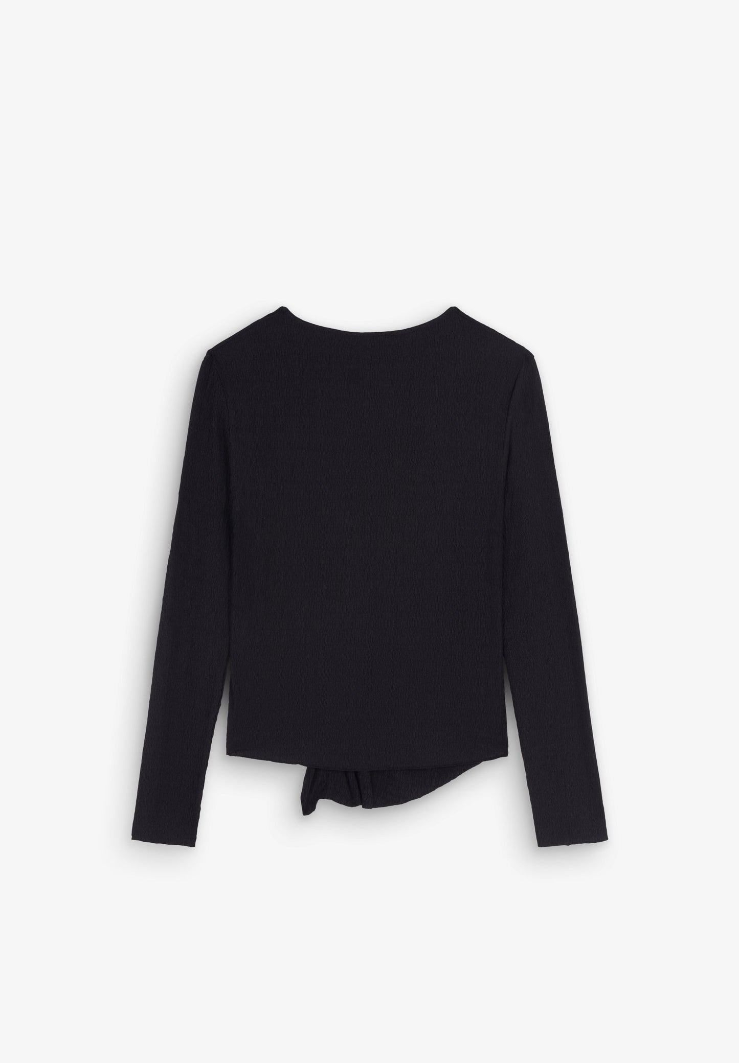 TOP DECOTE ASSIMÉTRICO