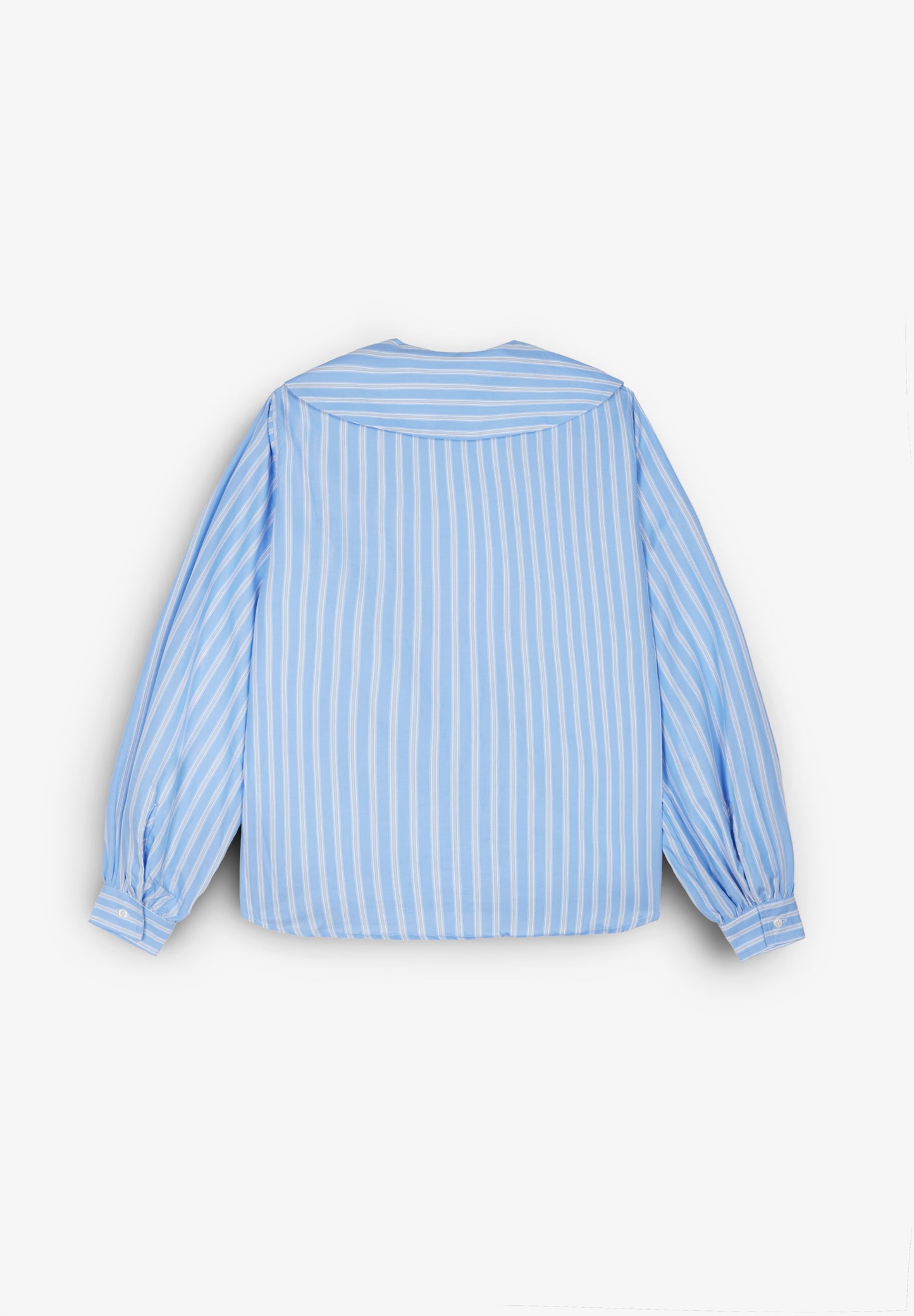 THE TINY BIG SISTER | BUTTONED STRIPES BLOUSE