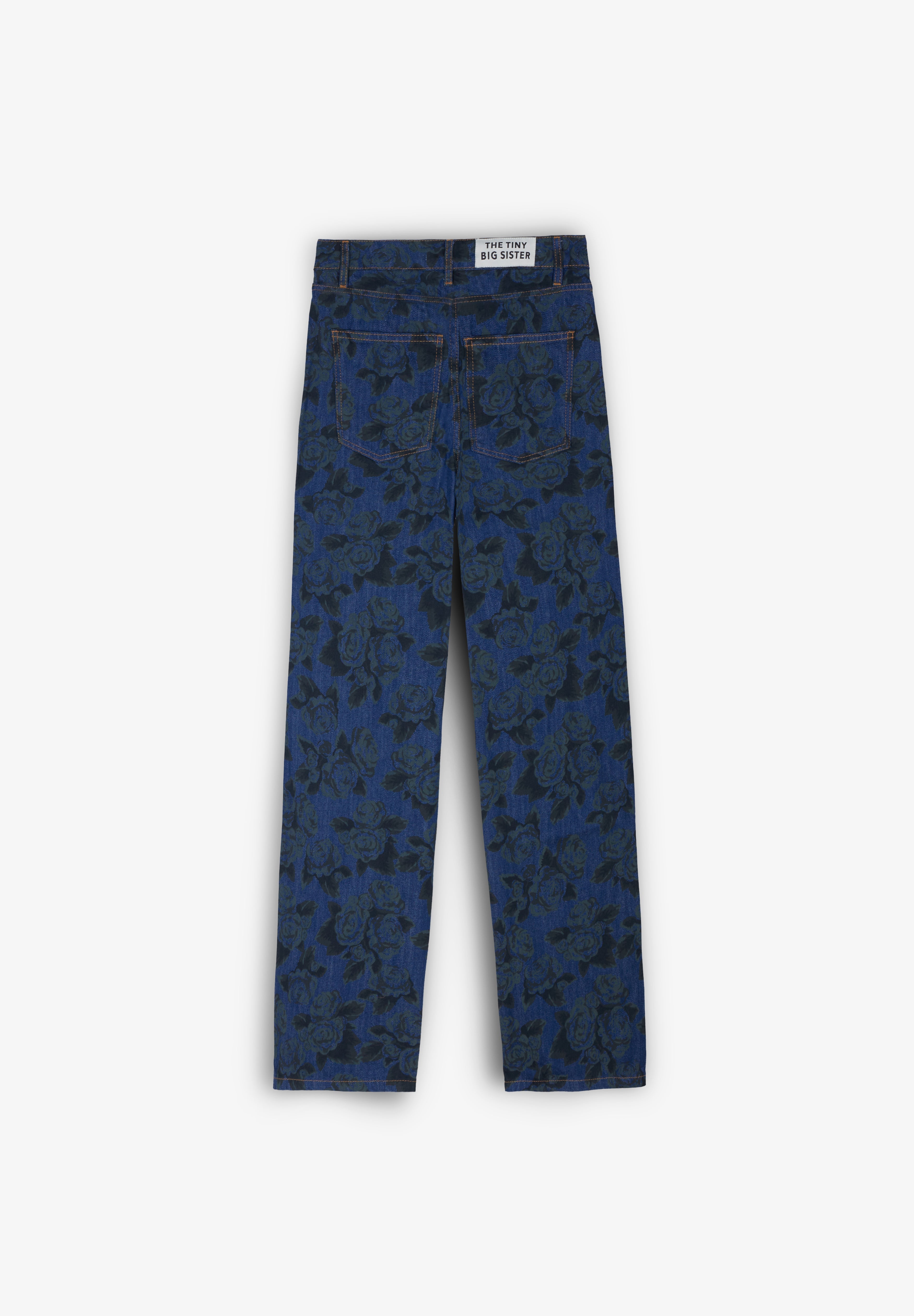 THE TINY BIG SISTER | BERTA ROSES PRINT DENIM