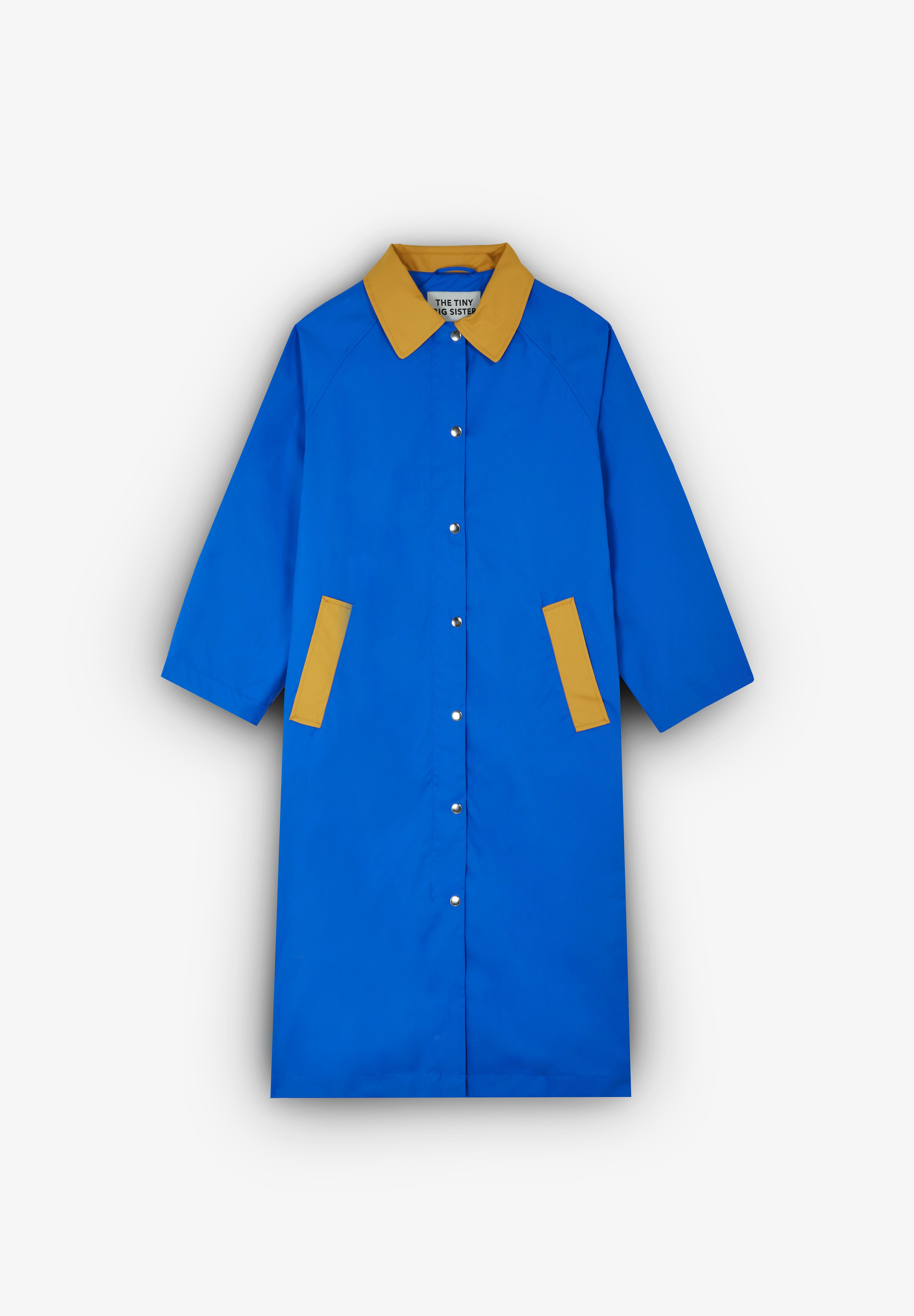 THE TINY BIG SISTER | GABARDINA COLOR BLOCK