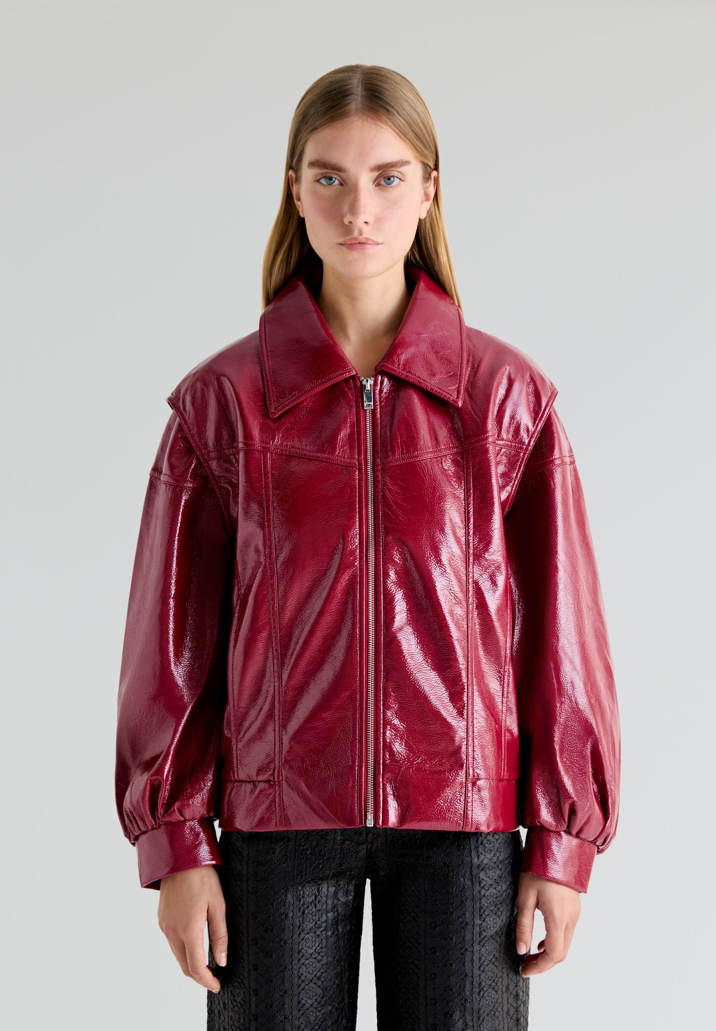 LAAGAM | CUPIDO RED BOMBER JACKET