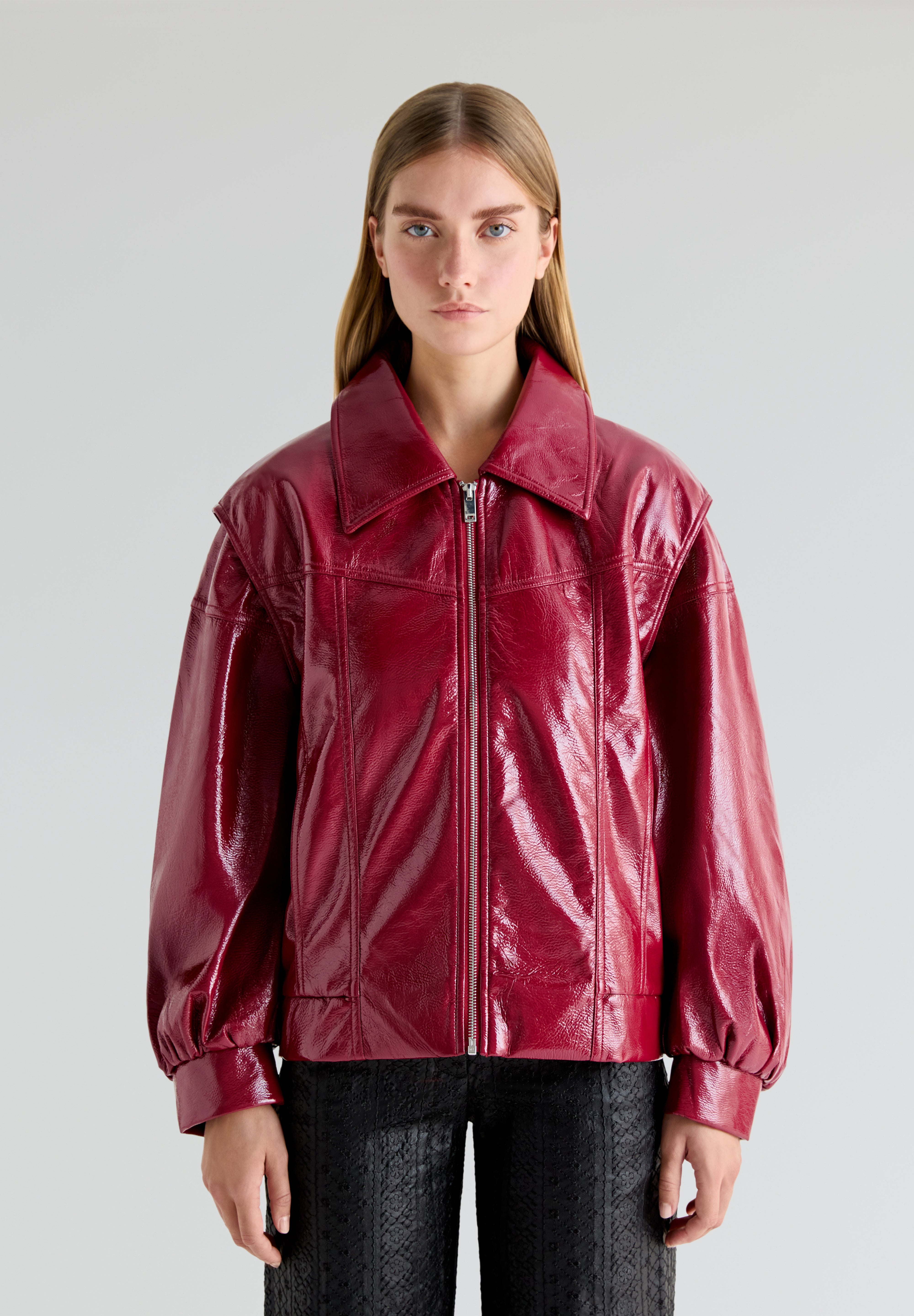 LAAGAM | CUPIDO RED BOMBER JACKET