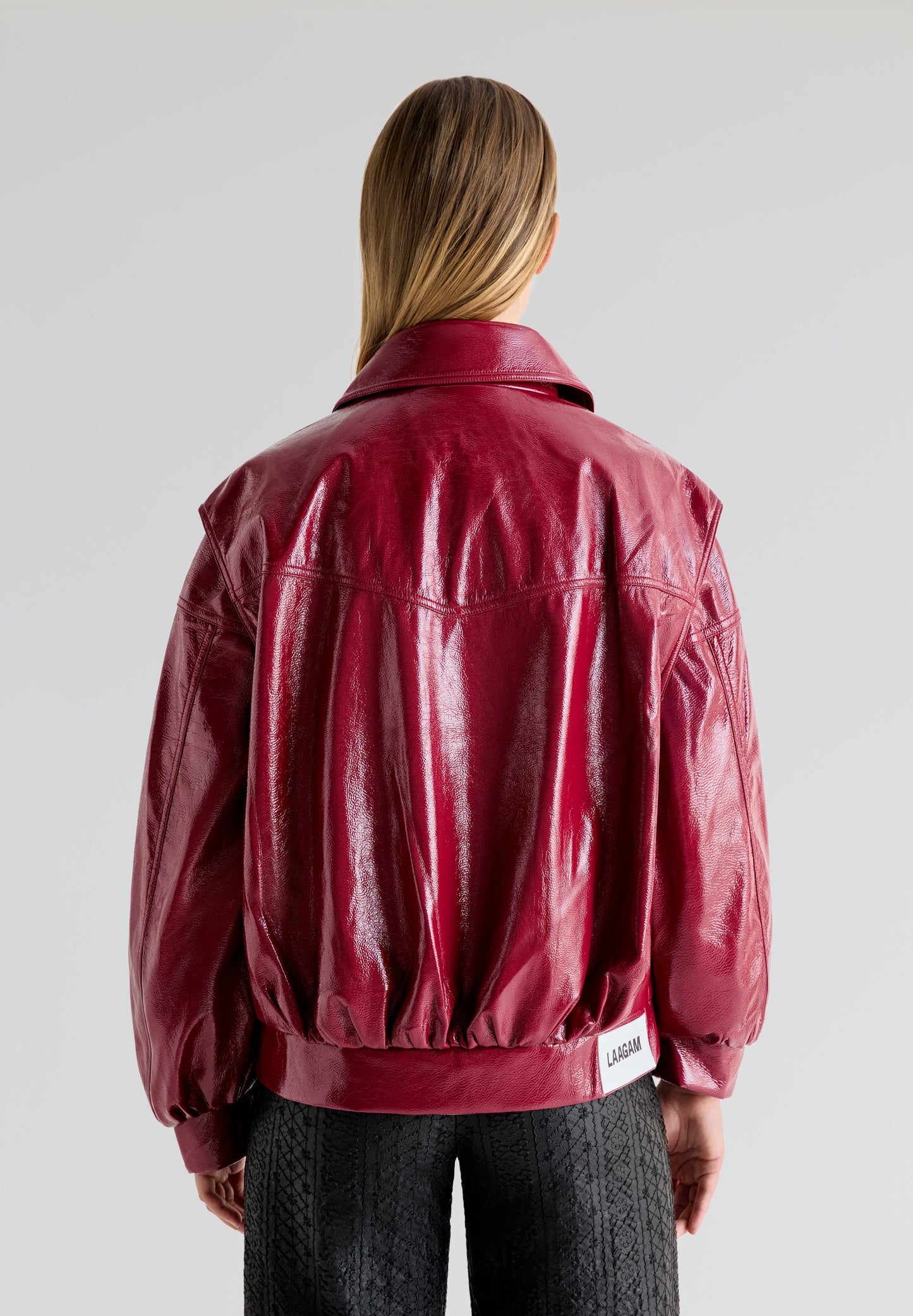 LAAGAM | CUPIDO RED BOMBER JACKET