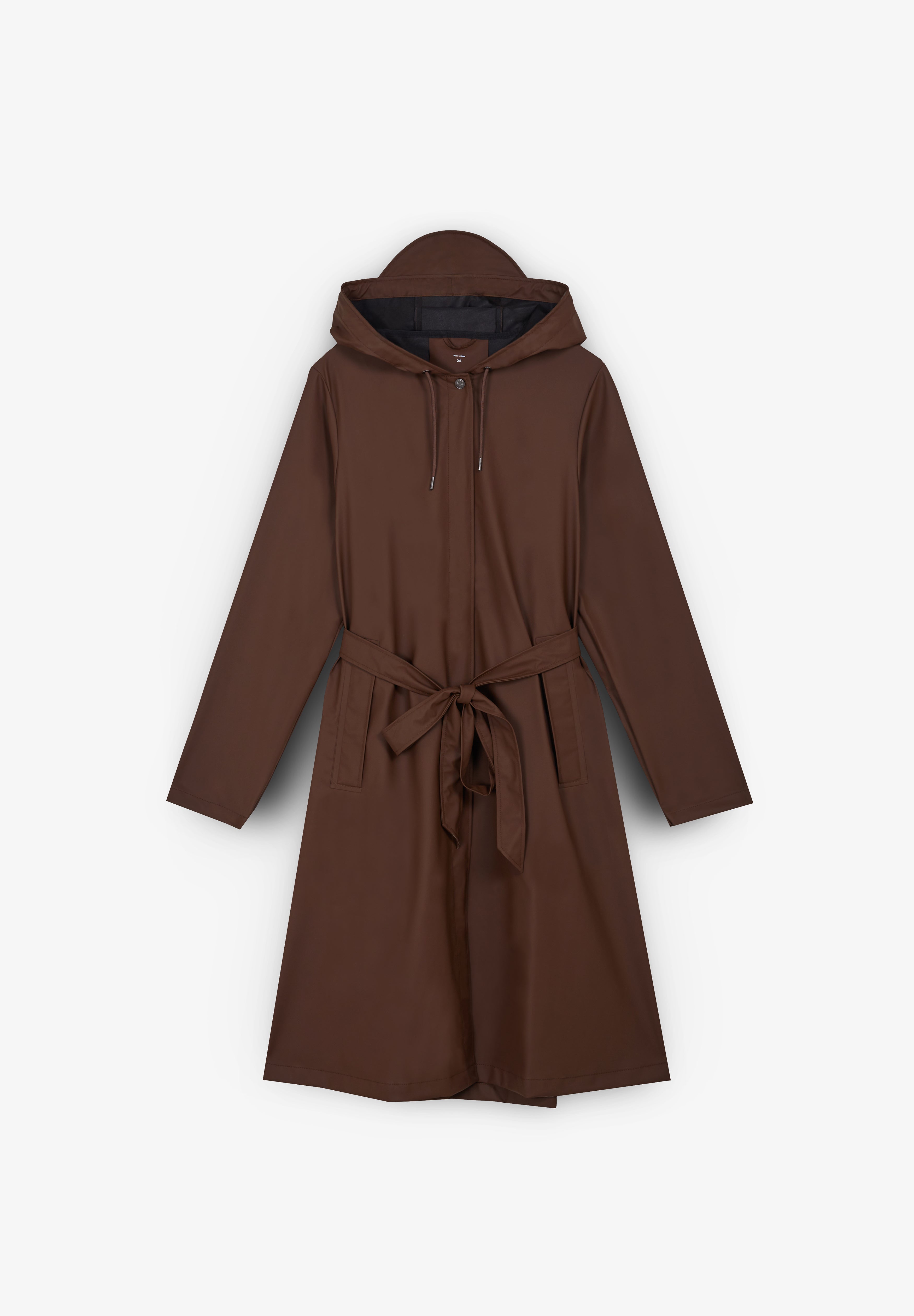RAINS | CASACO A-LINE LONGER W3 DE MULHER