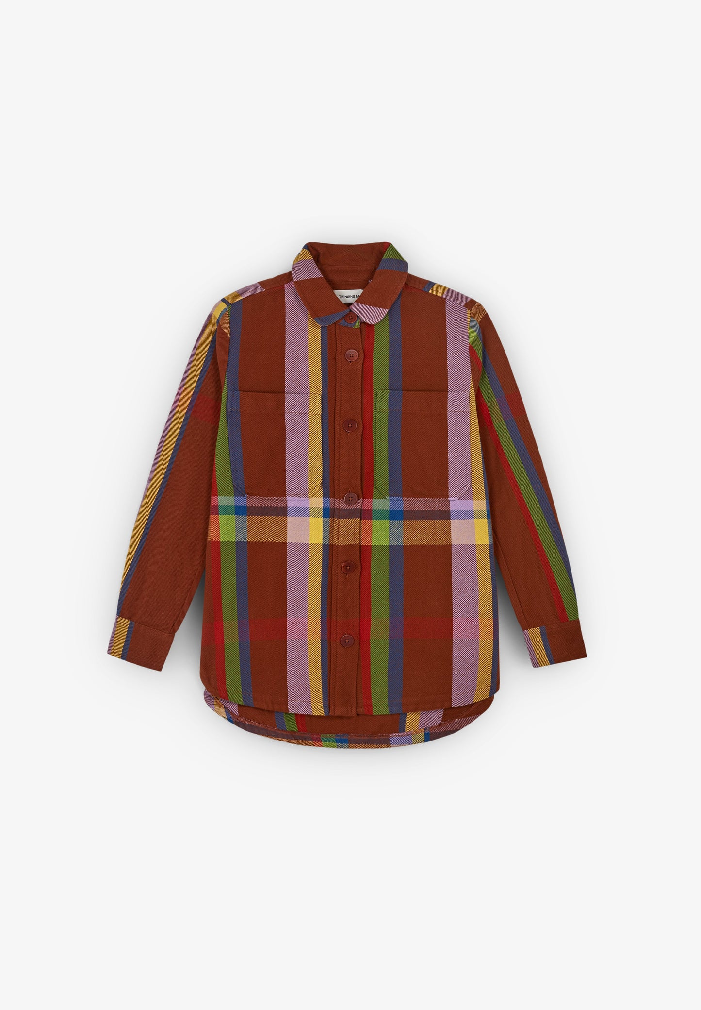 THINKING MU | CAMISA COMPRIDA CHARLIE BLANKET NORITA DE MULHER