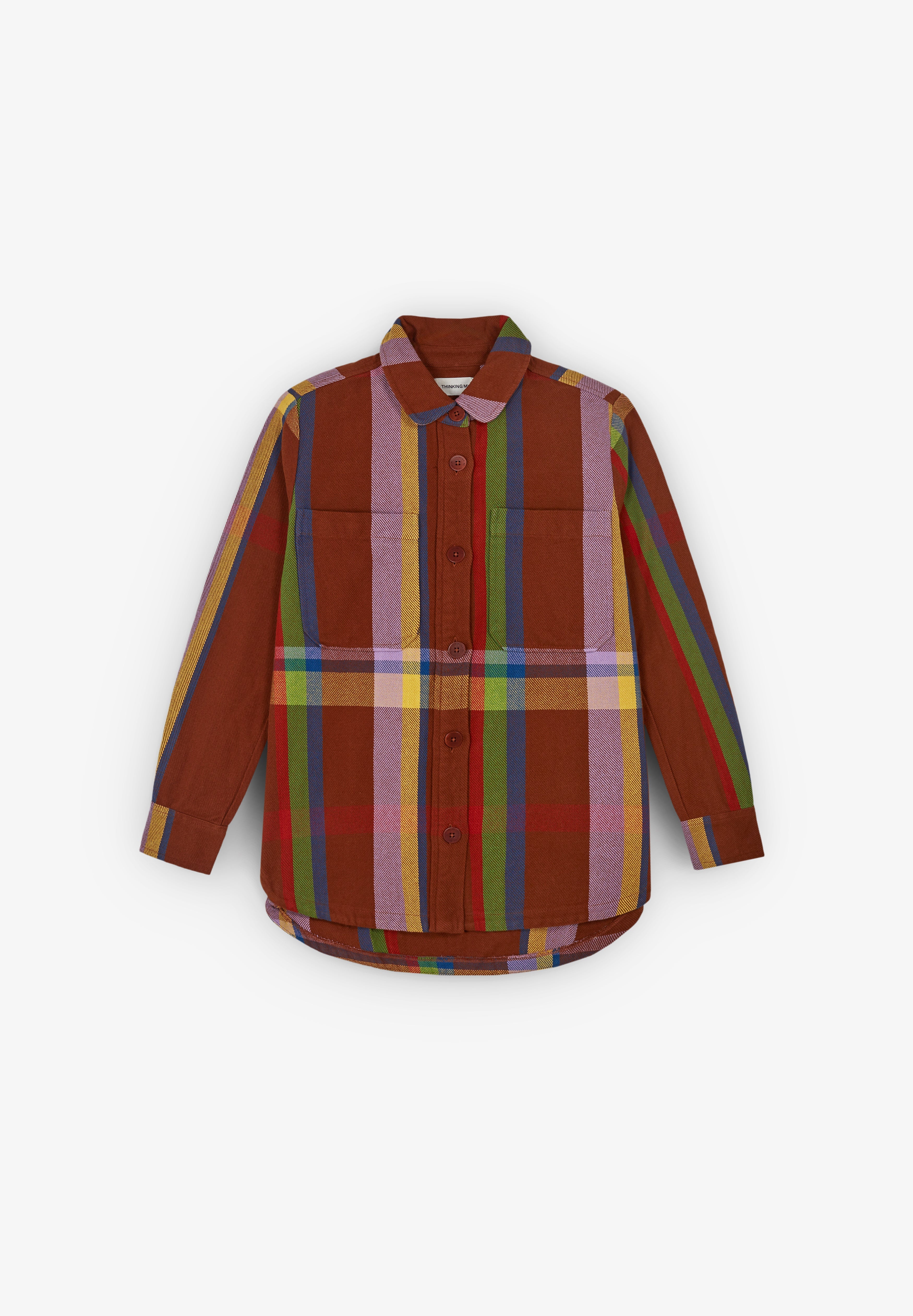 THINKING MU | CAMISA COMPRIDA CHARLIE BLANKET NORITA DE MULHER