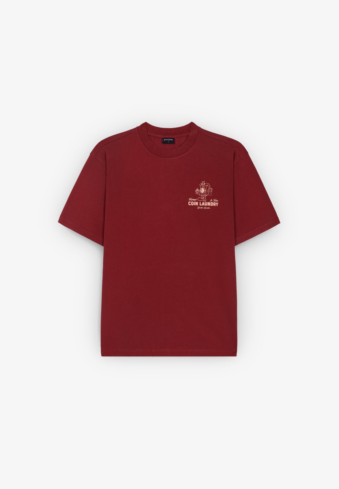 GOODIES SPORTIVE | LAUNDRY BURGUNDY TEE