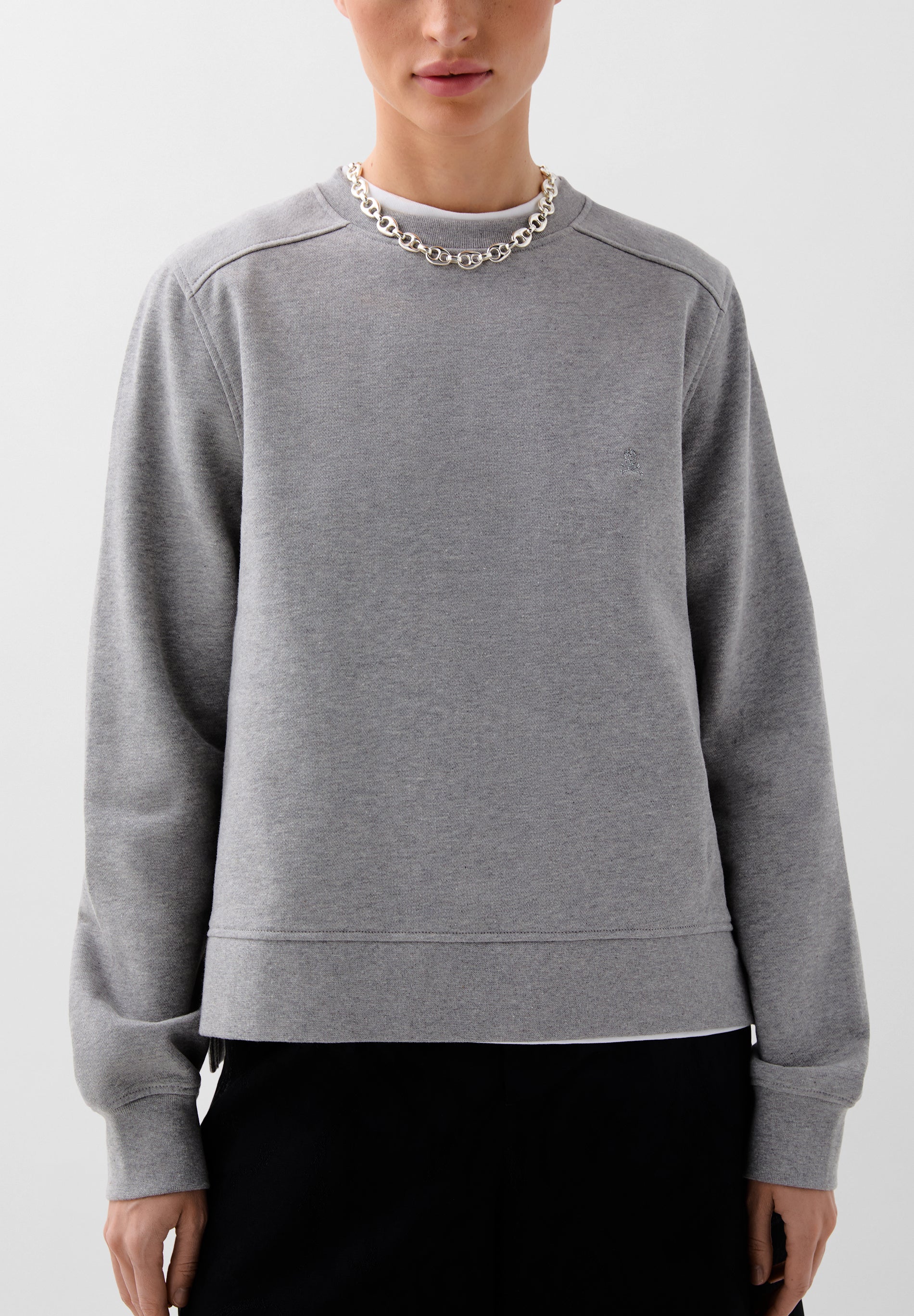 SWEATSHIRT BÁSICA COM SKULL