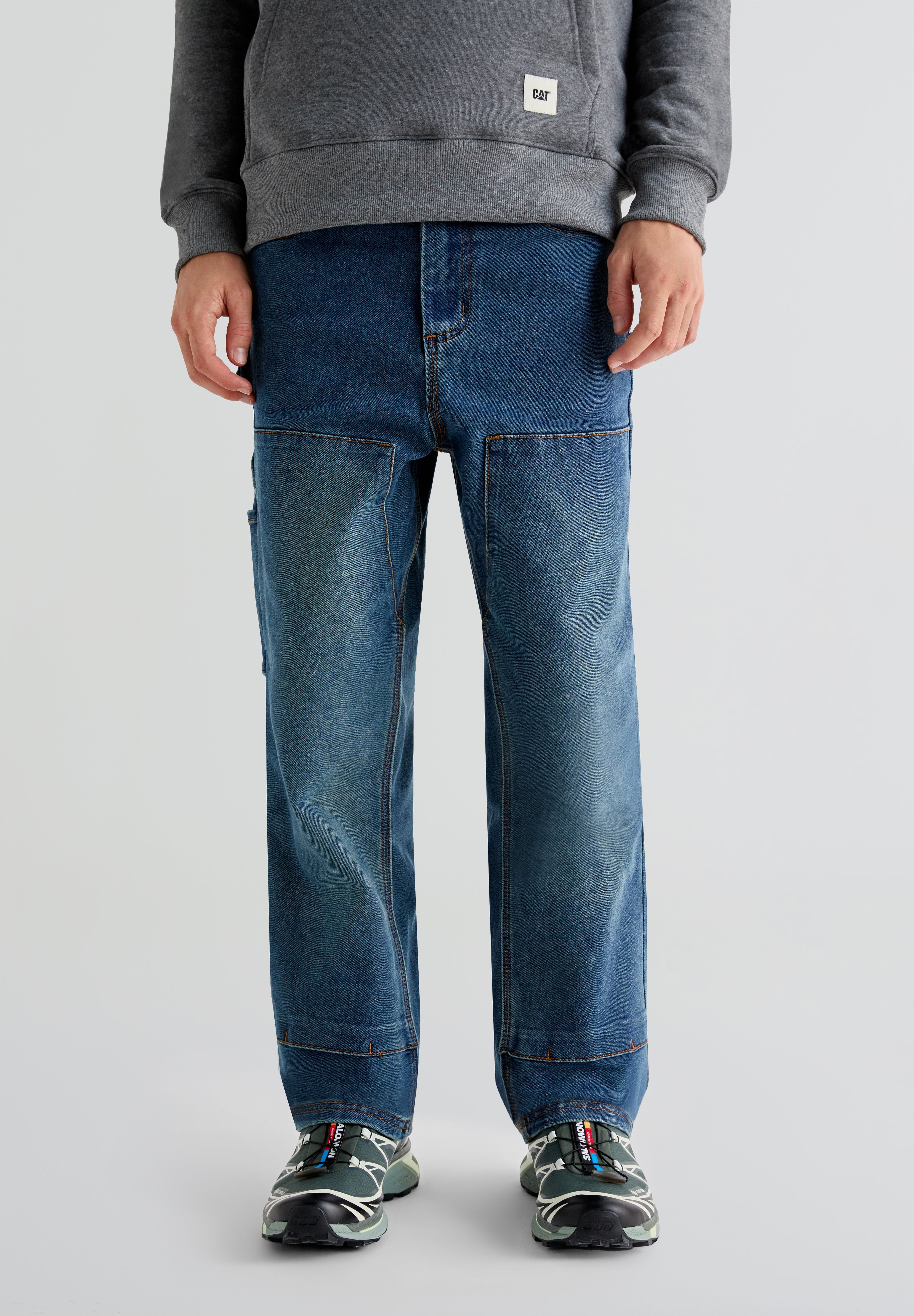 CAT | CALÇAS DENIM D3 DOUBLE FRONT CARPENTER