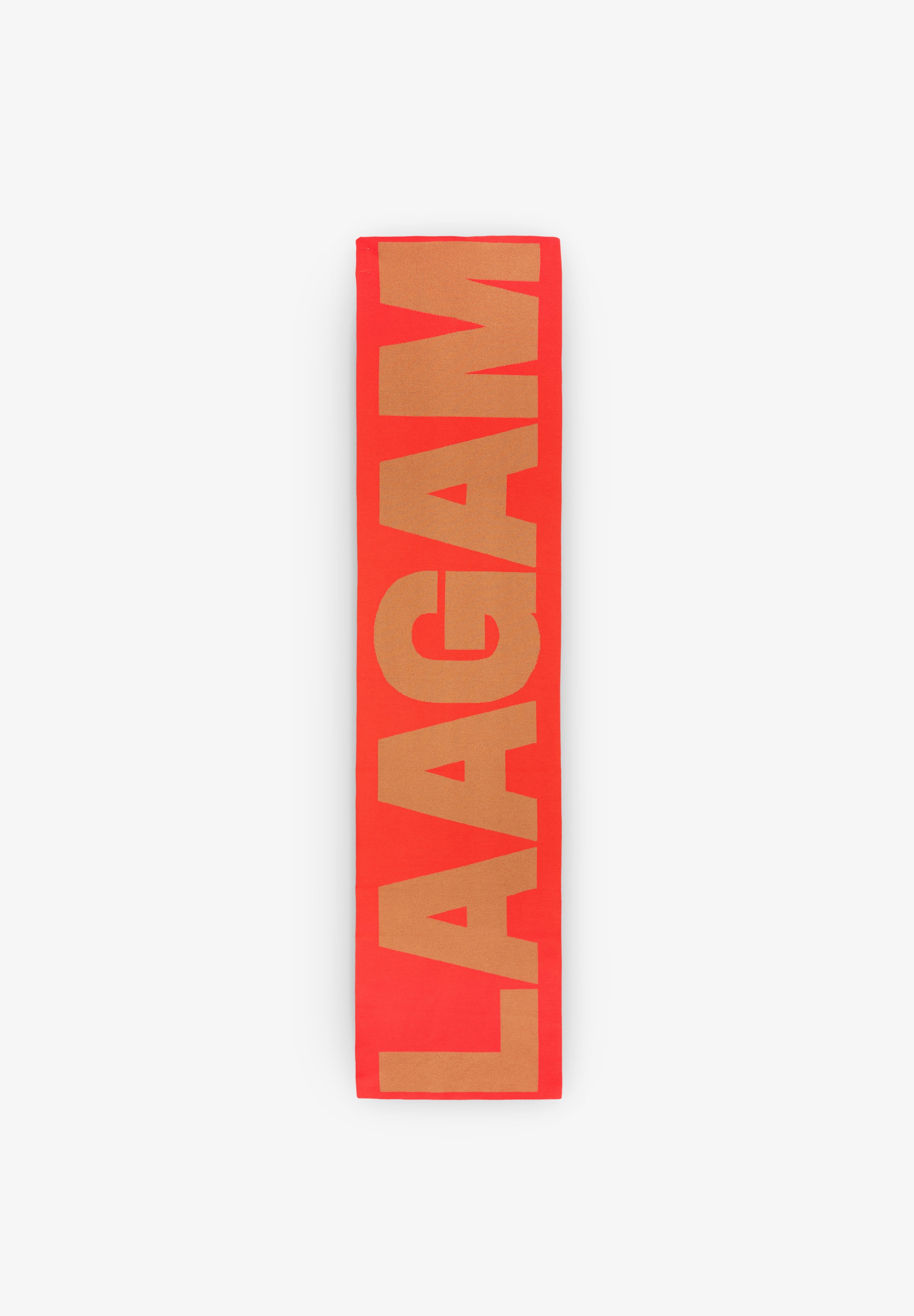 LAAGAM | SANTA RED LOGO SCARF