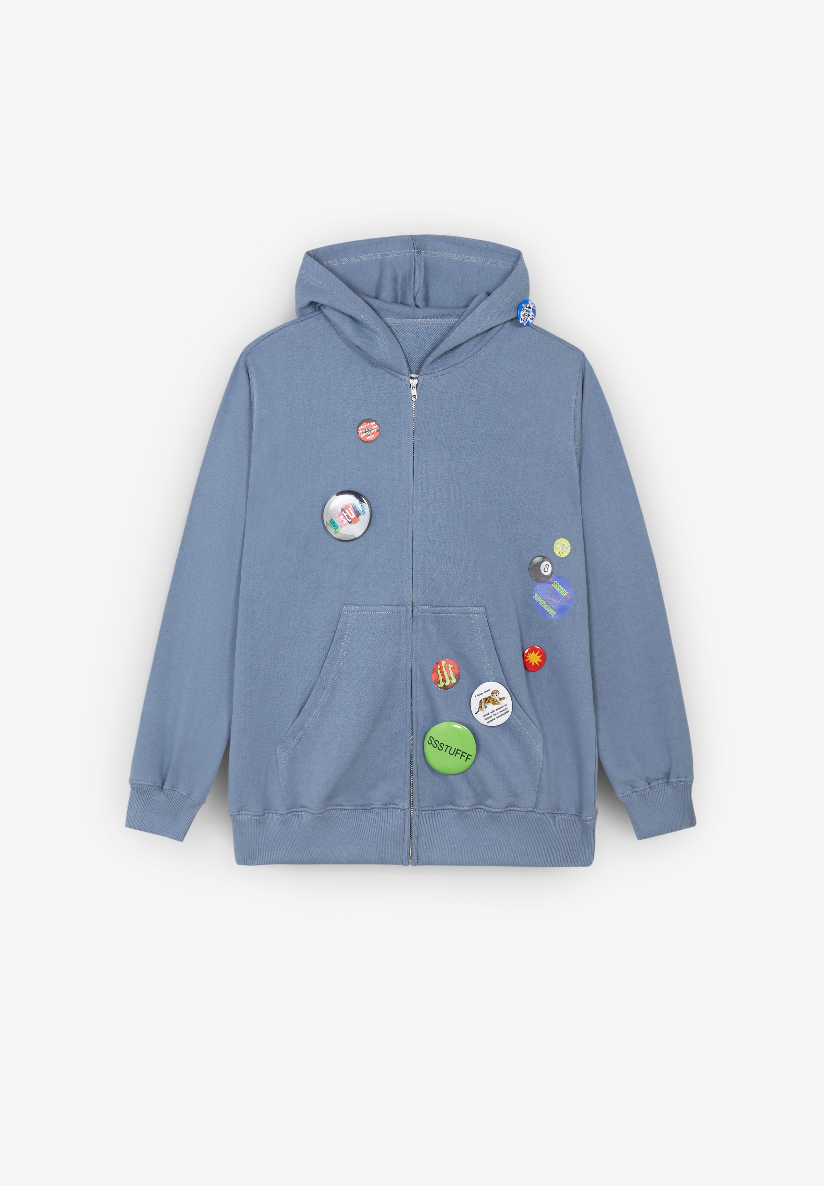 SSSTUFFF | PINS ZIP-UP