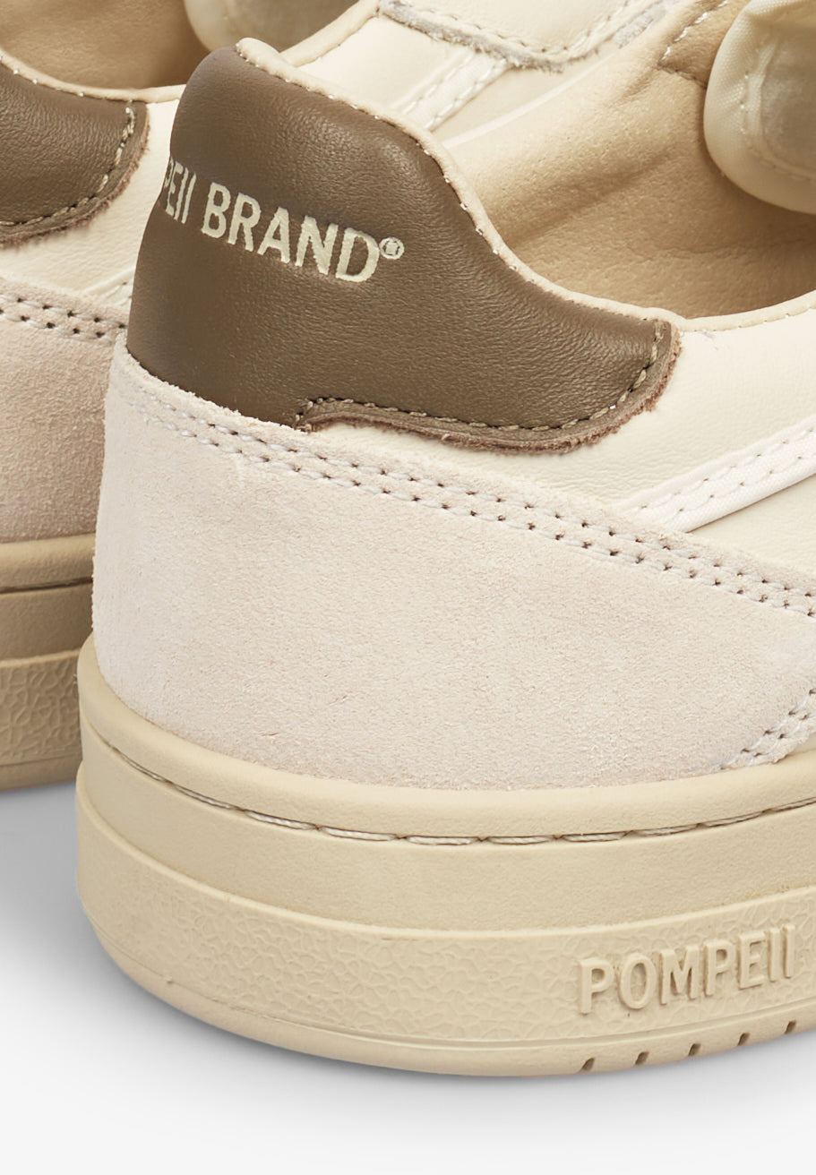 POMPEII BRAND | ELAN LEATHER ECRU KHAKI