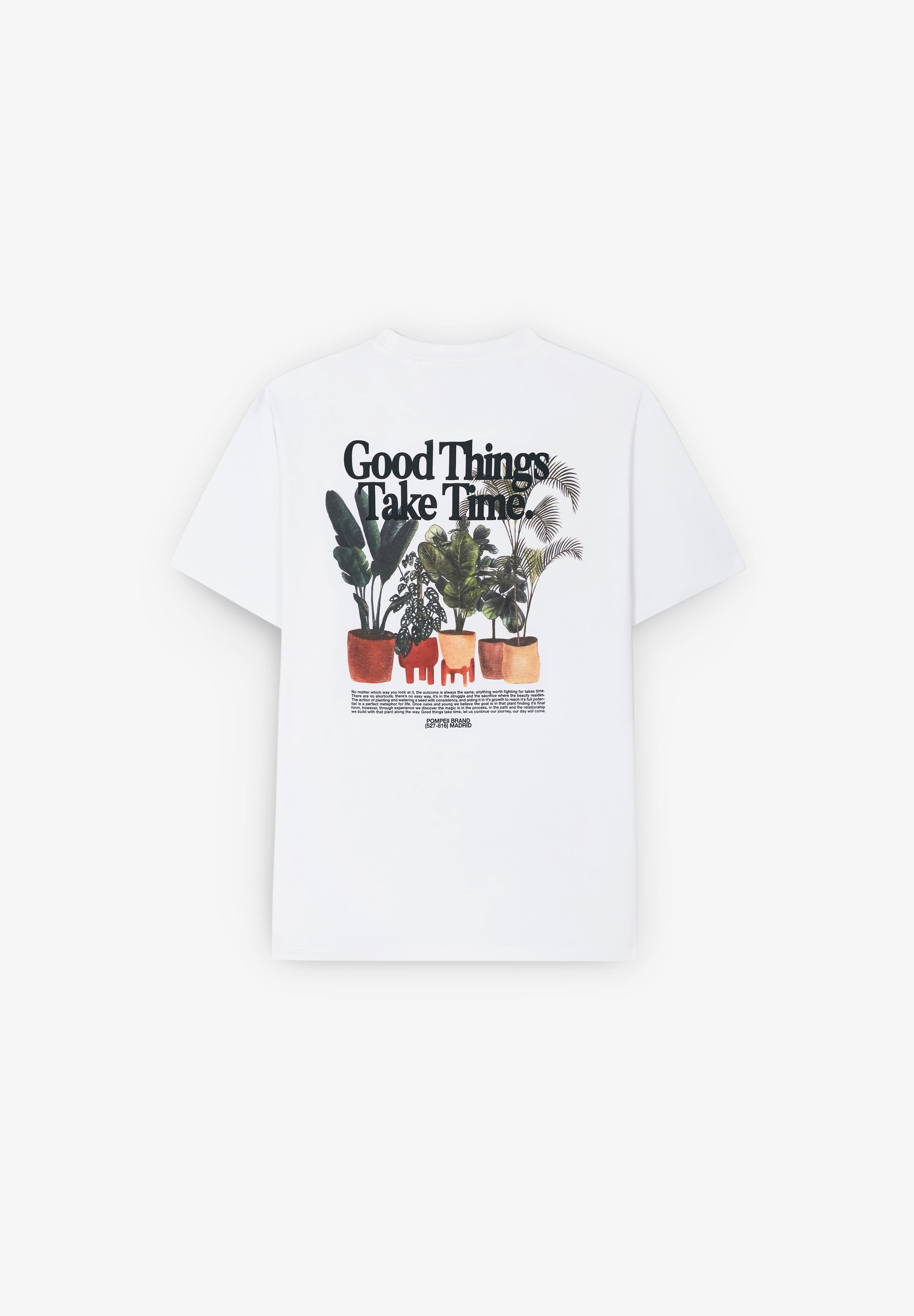 POMPEII BRAND | GOOD THINGS WHITE TEE