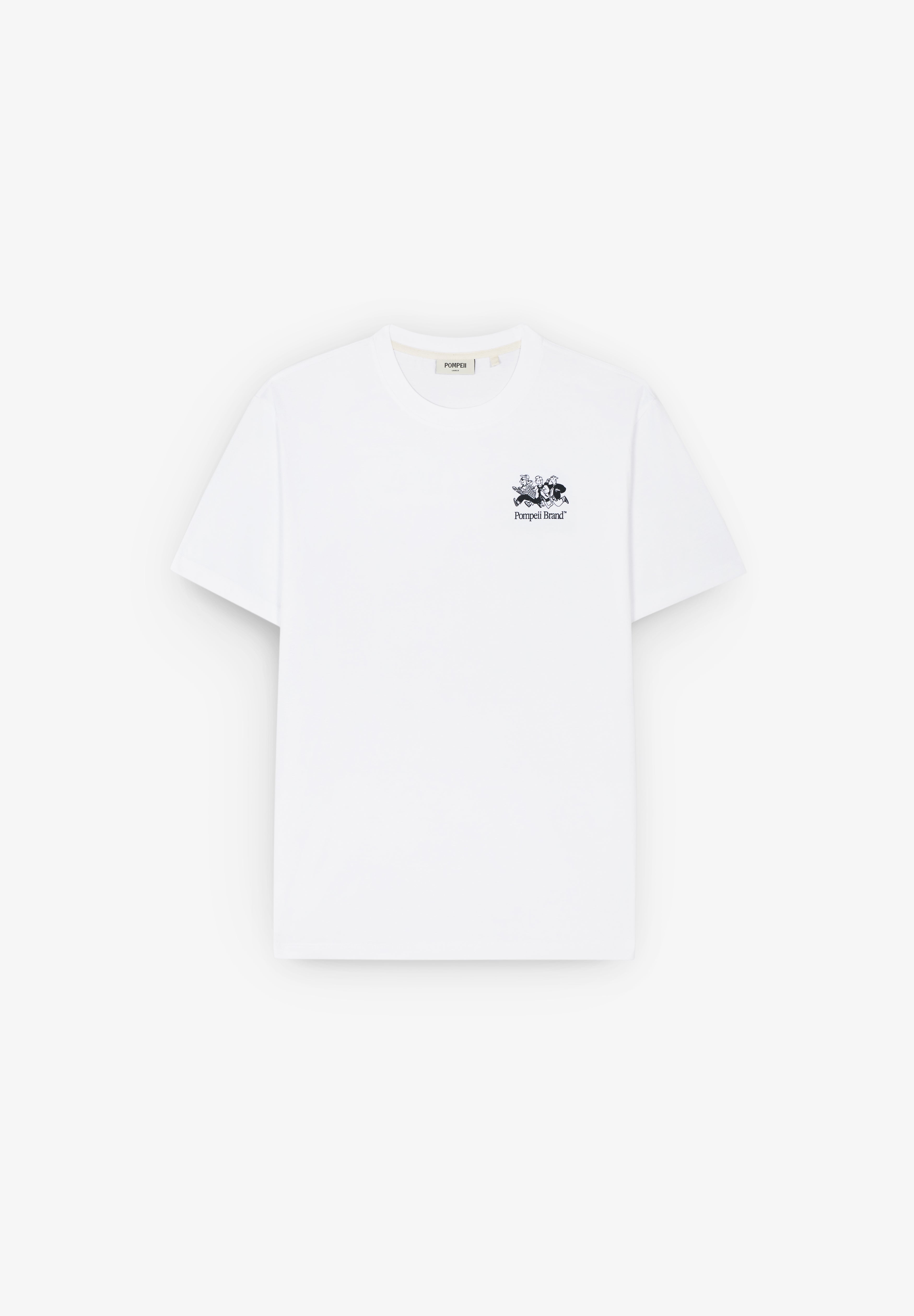 POMPEII BRAND | MARATHON OF LIFE WHITE TEE