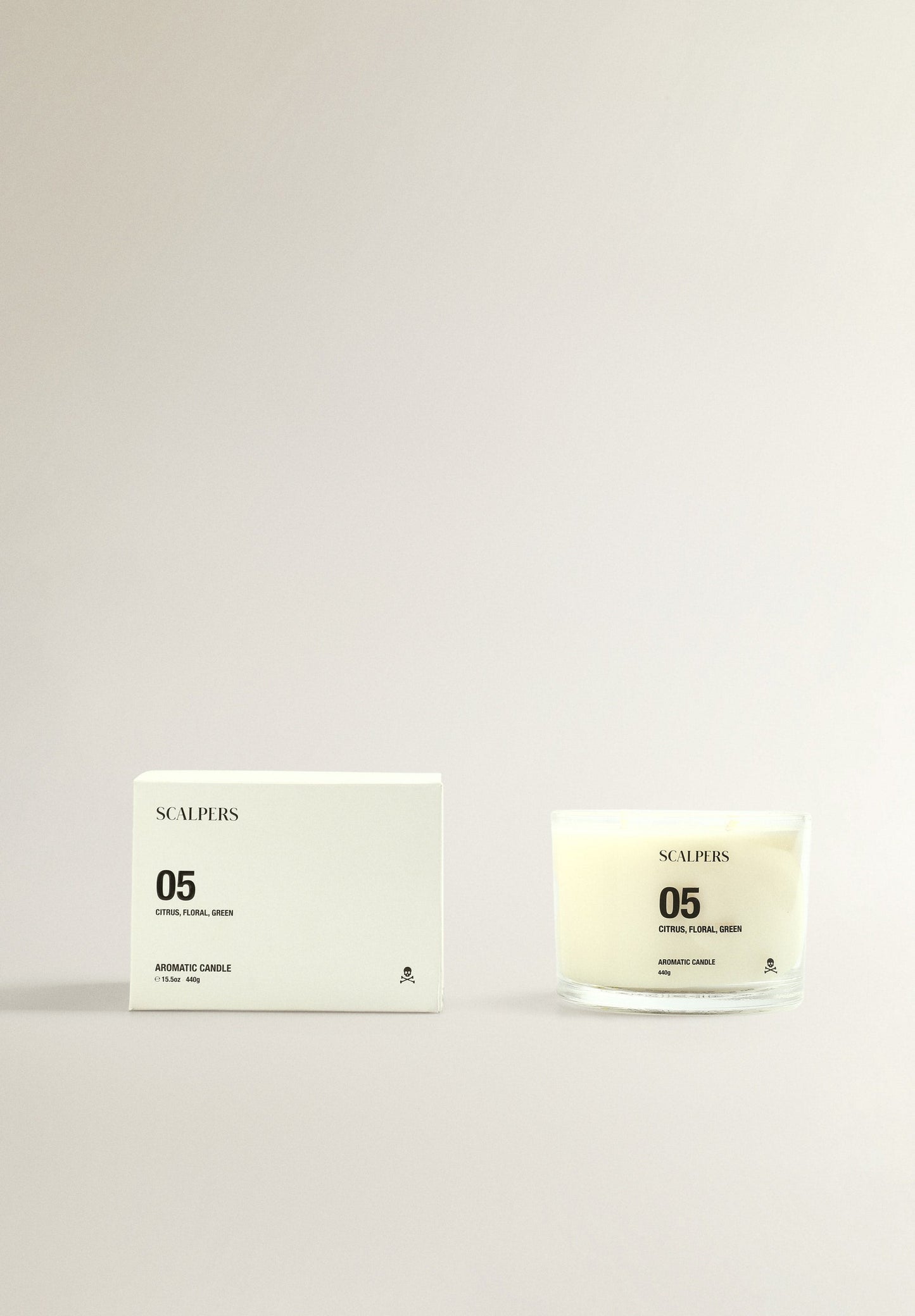 VELA AROMÁTICA 05 440 G CITRUS, FLORAL, GREEN