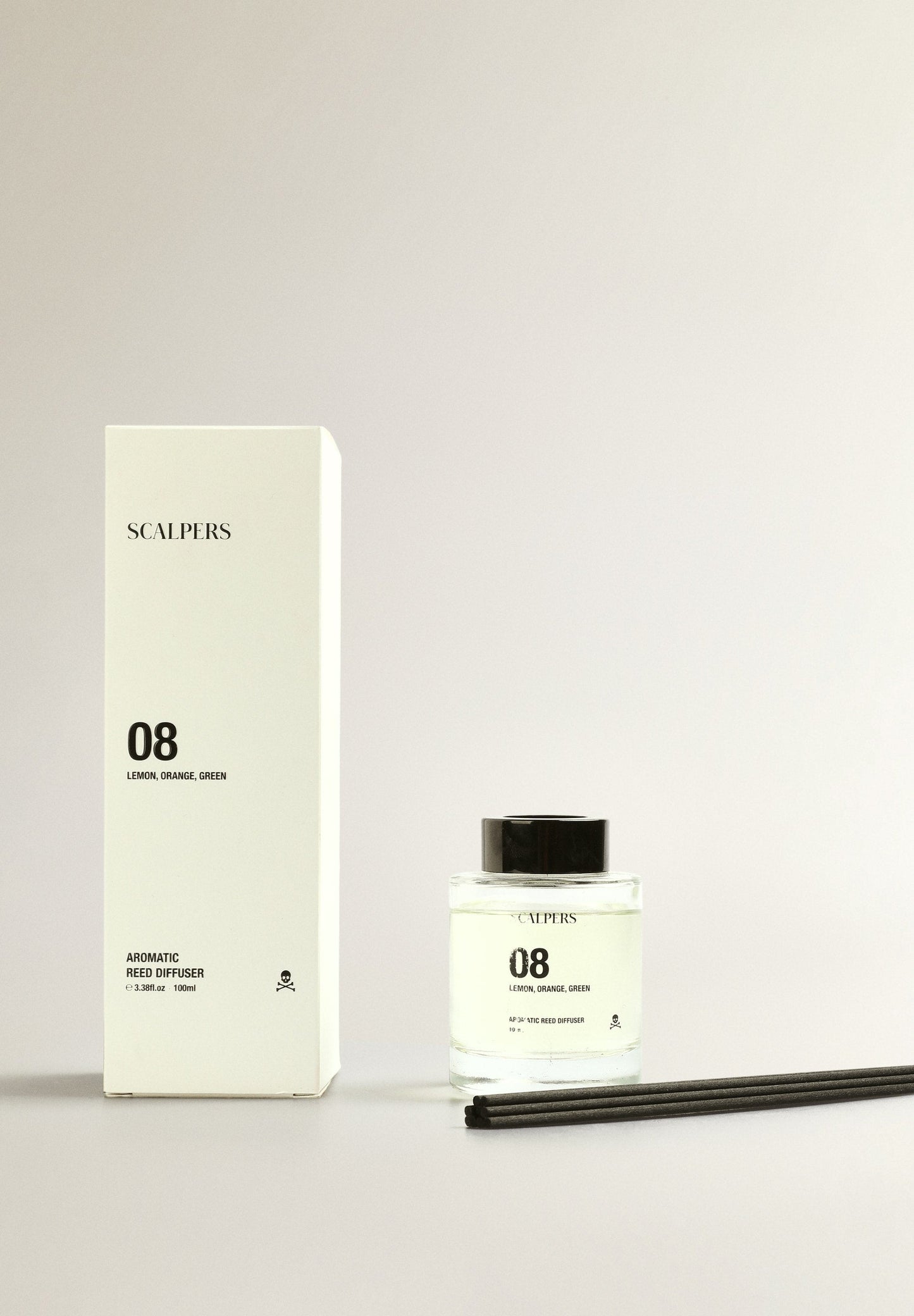 DIFUSOR MIKADO 08 100 ML LEMON, ORANGE, GREEN