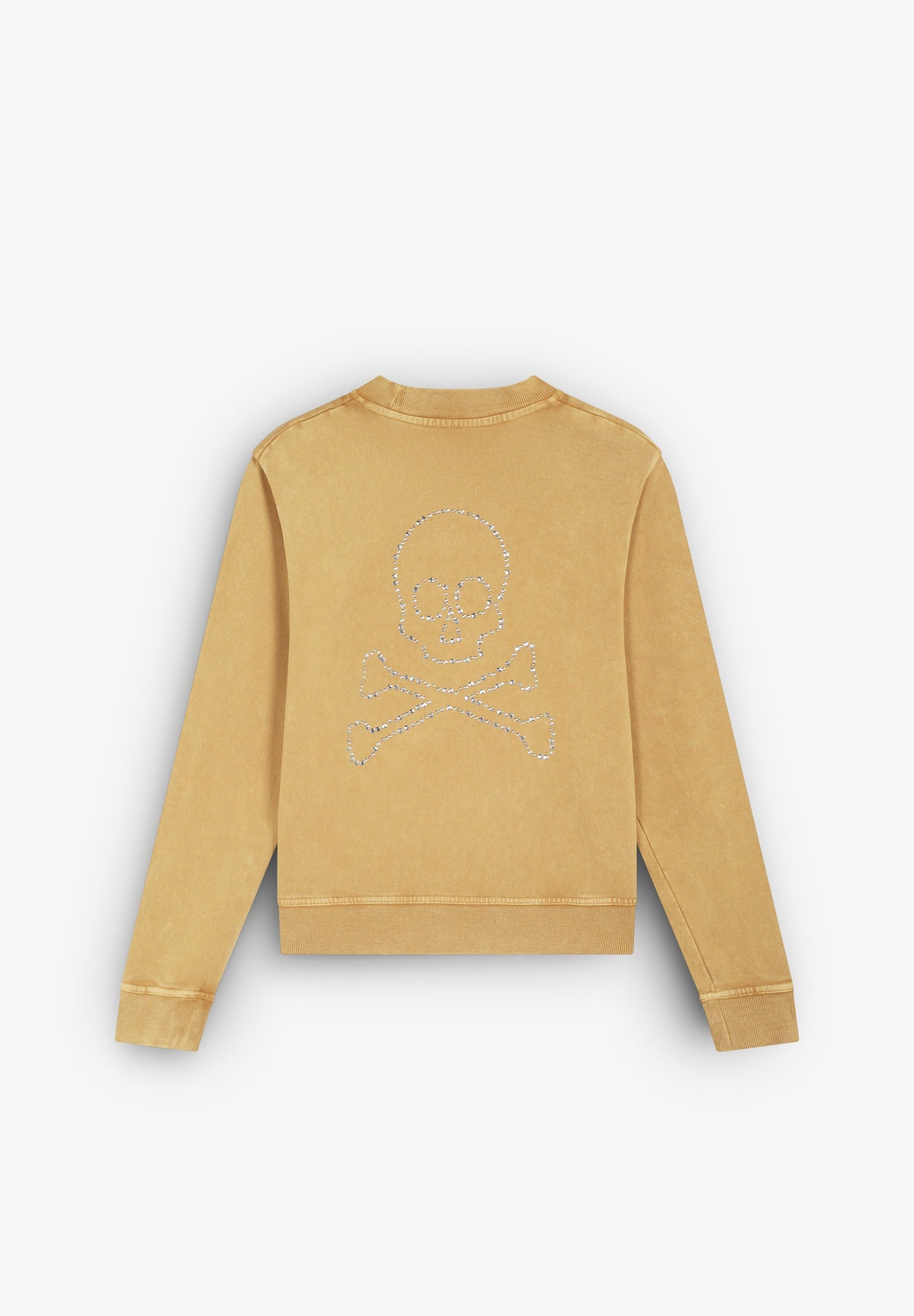 SWEATSHIRT STRASS COM SKULL